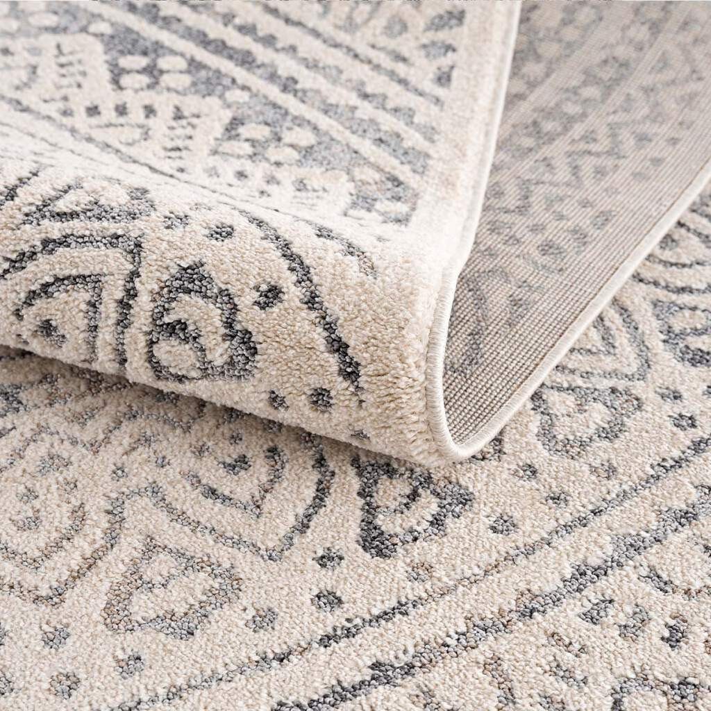 Carpet City Vloerkleed Art 1652 Korte pool, ornamentenmotief, boho- & mandalastijl