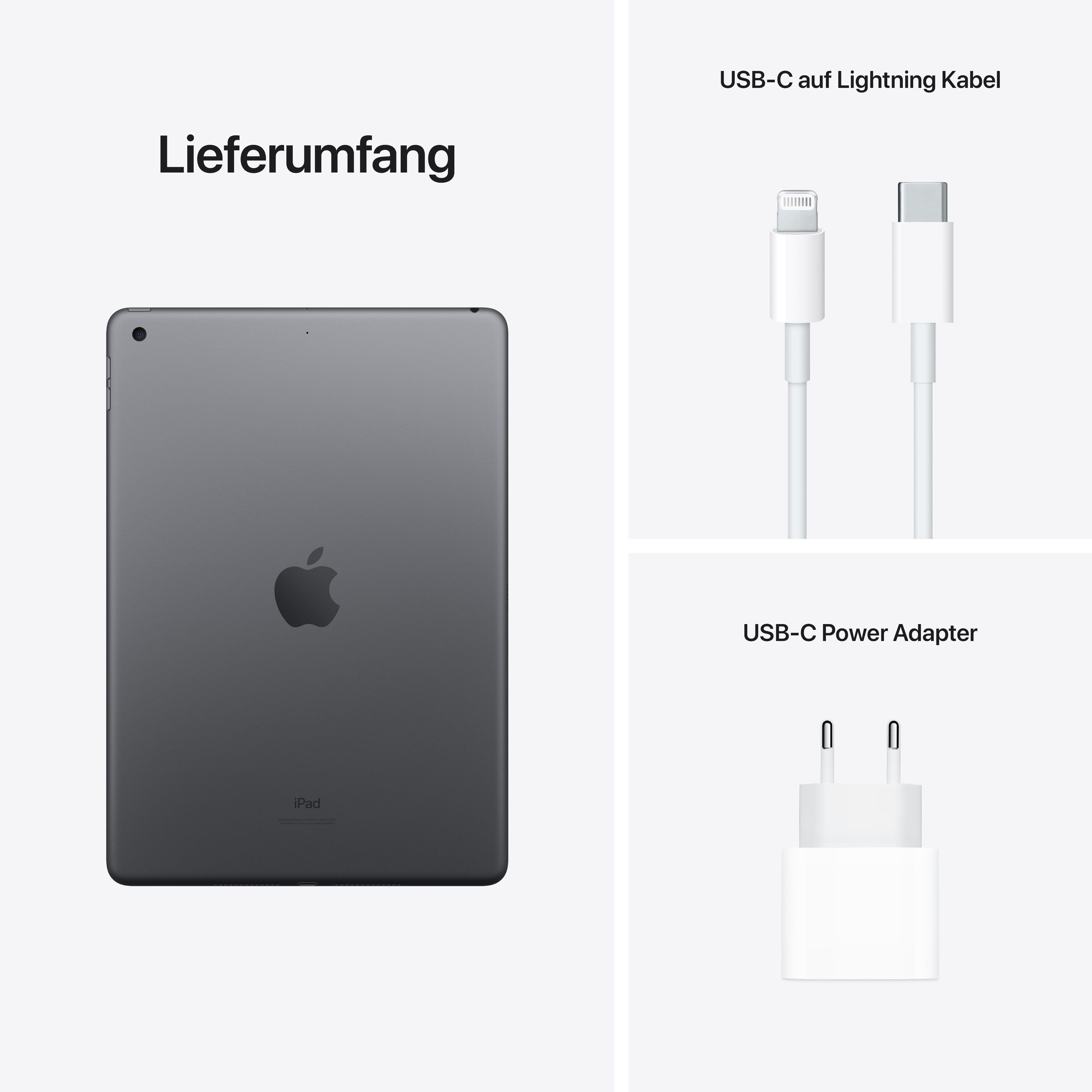 Apple Tablet iPad 10.2" Wi-Fi (2021) 9 Generation, 10,2", iPadOS