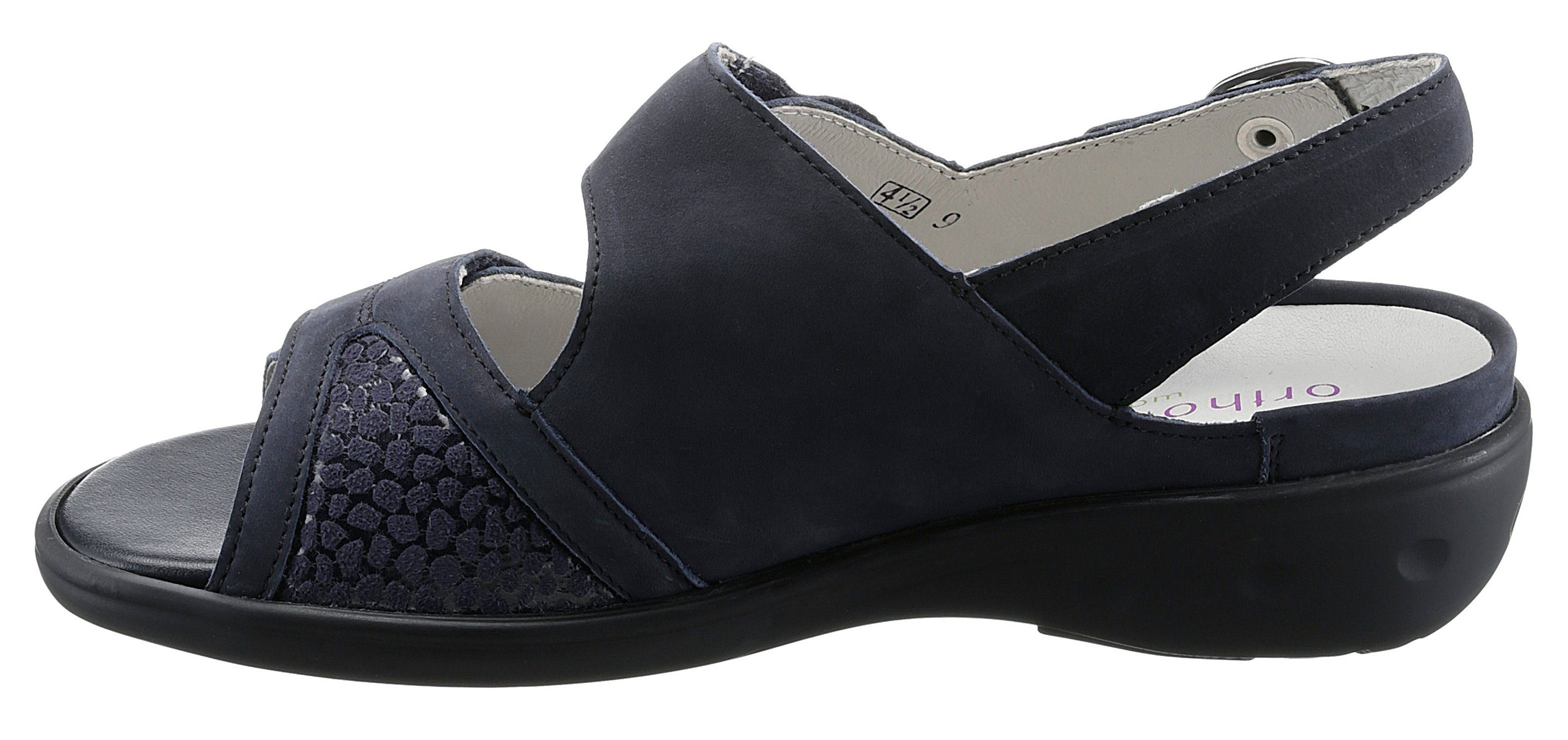 Waldläufer Sandalen Kara-Soft zomerschoen, sandaal, sleehak, met klittenbandsluitingen, k-breedte