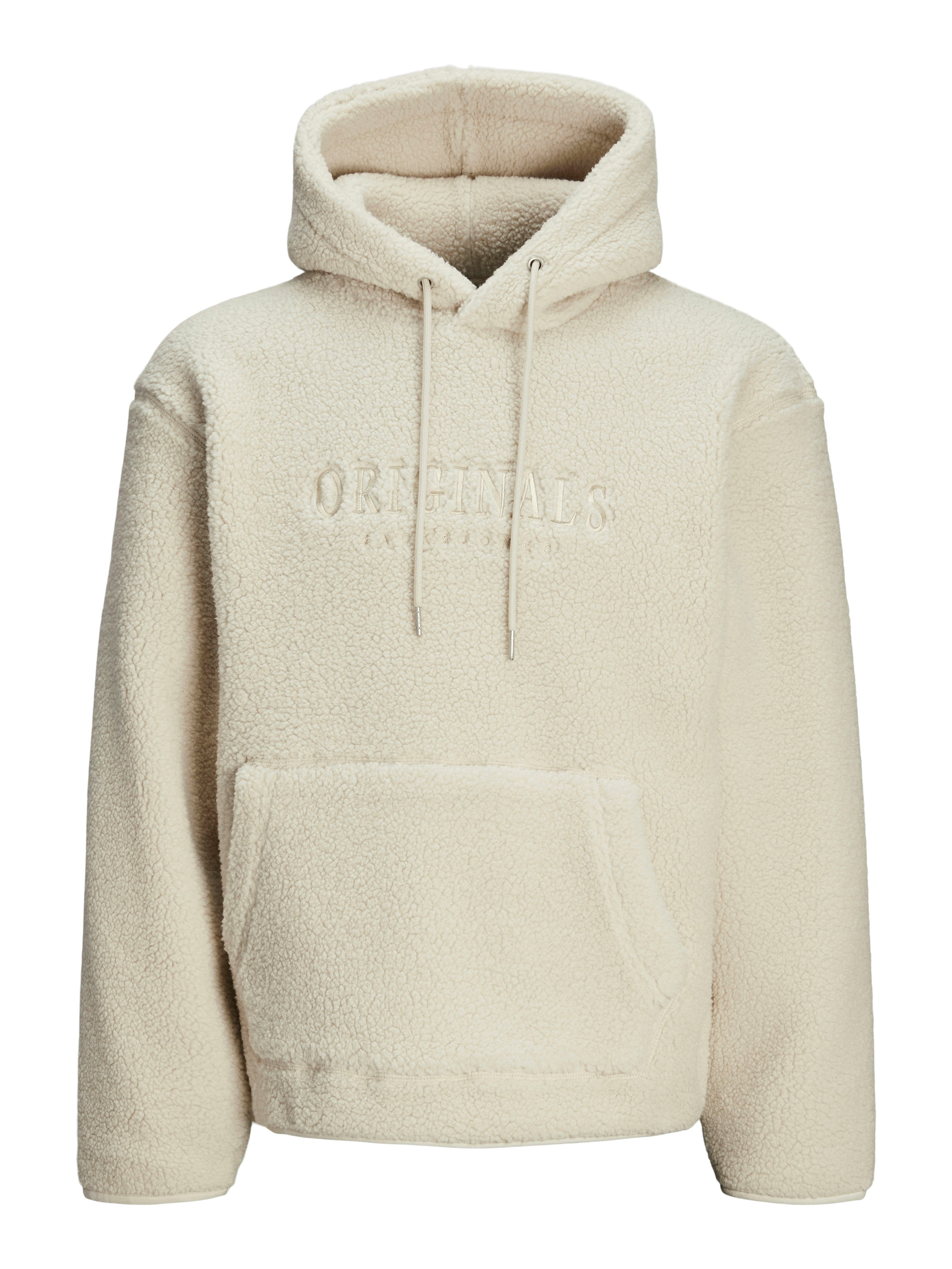 Jack & Jones Hoodie JORFREDERIKSBERG TEDDY SWEAT HOOD SN