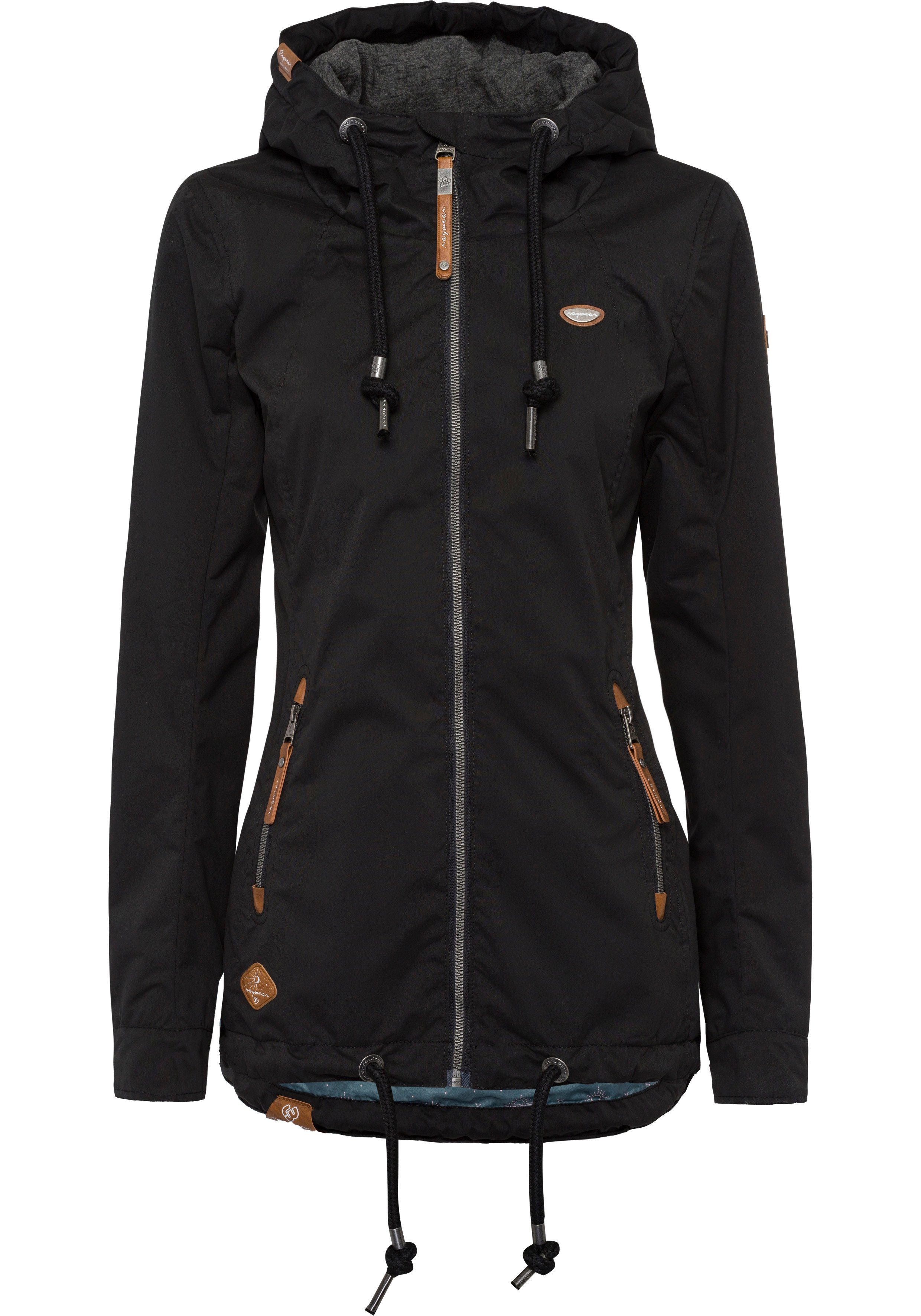 Ragwear Functioneel jack ZUZKA stijlvolle outdoorjas voor tussenseizoen water repellent coating