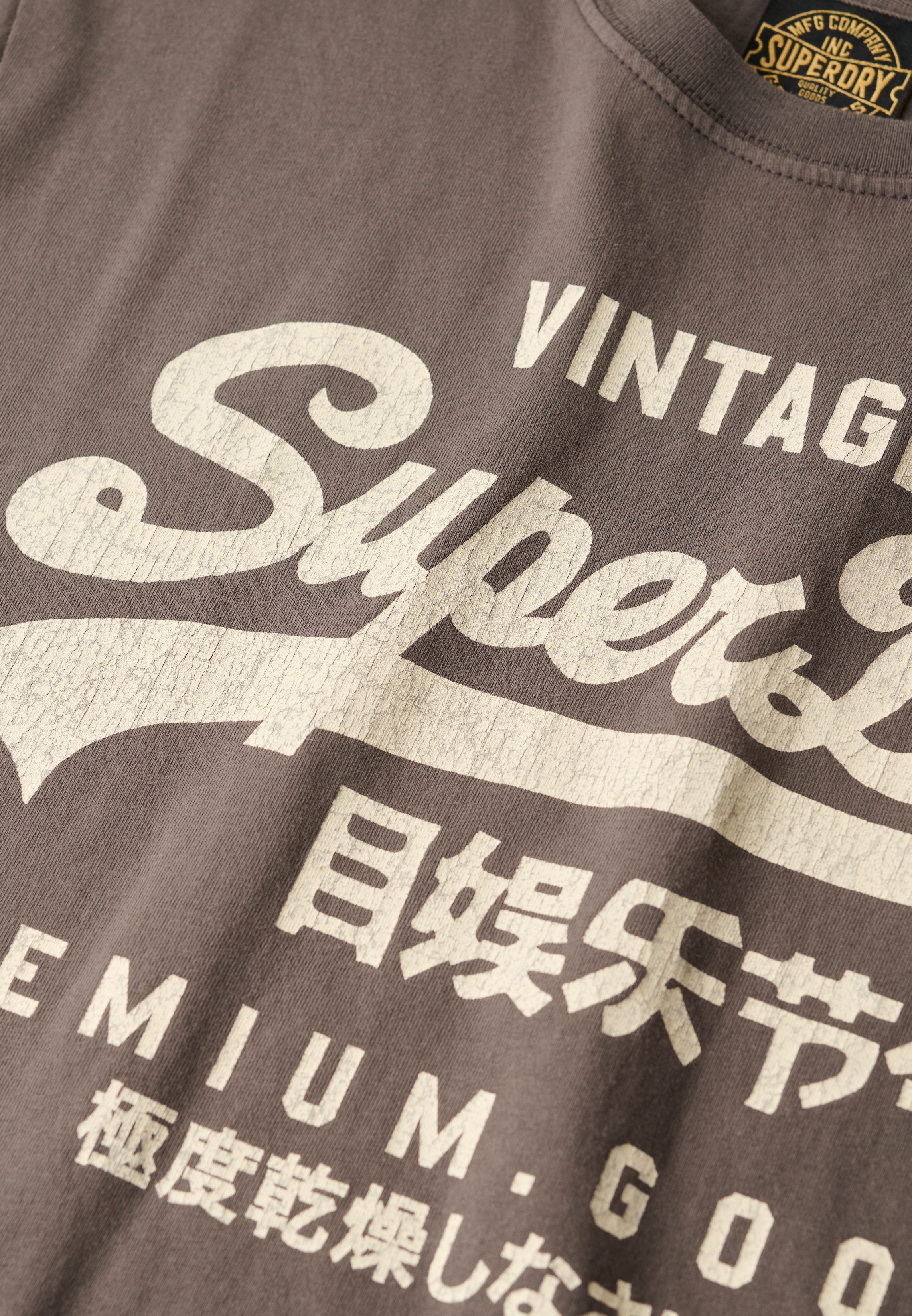Superdry Shirt met ronde hals VL WORKWEAR RELAXED TEE