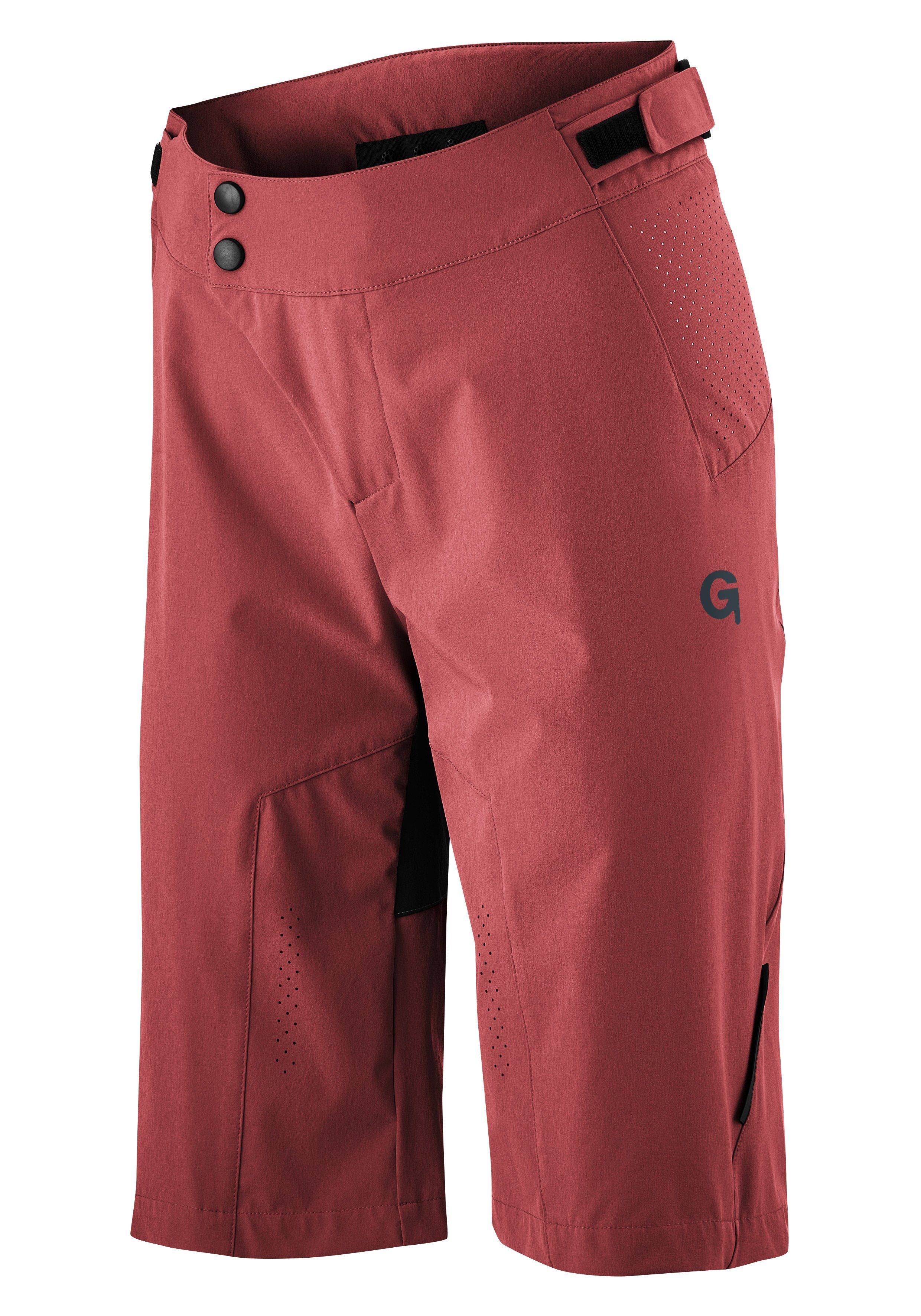 Gonso Fietsbroekje NOMESINO Dames bike-shorts, MTB fietspants met zitkussen, flexibele band