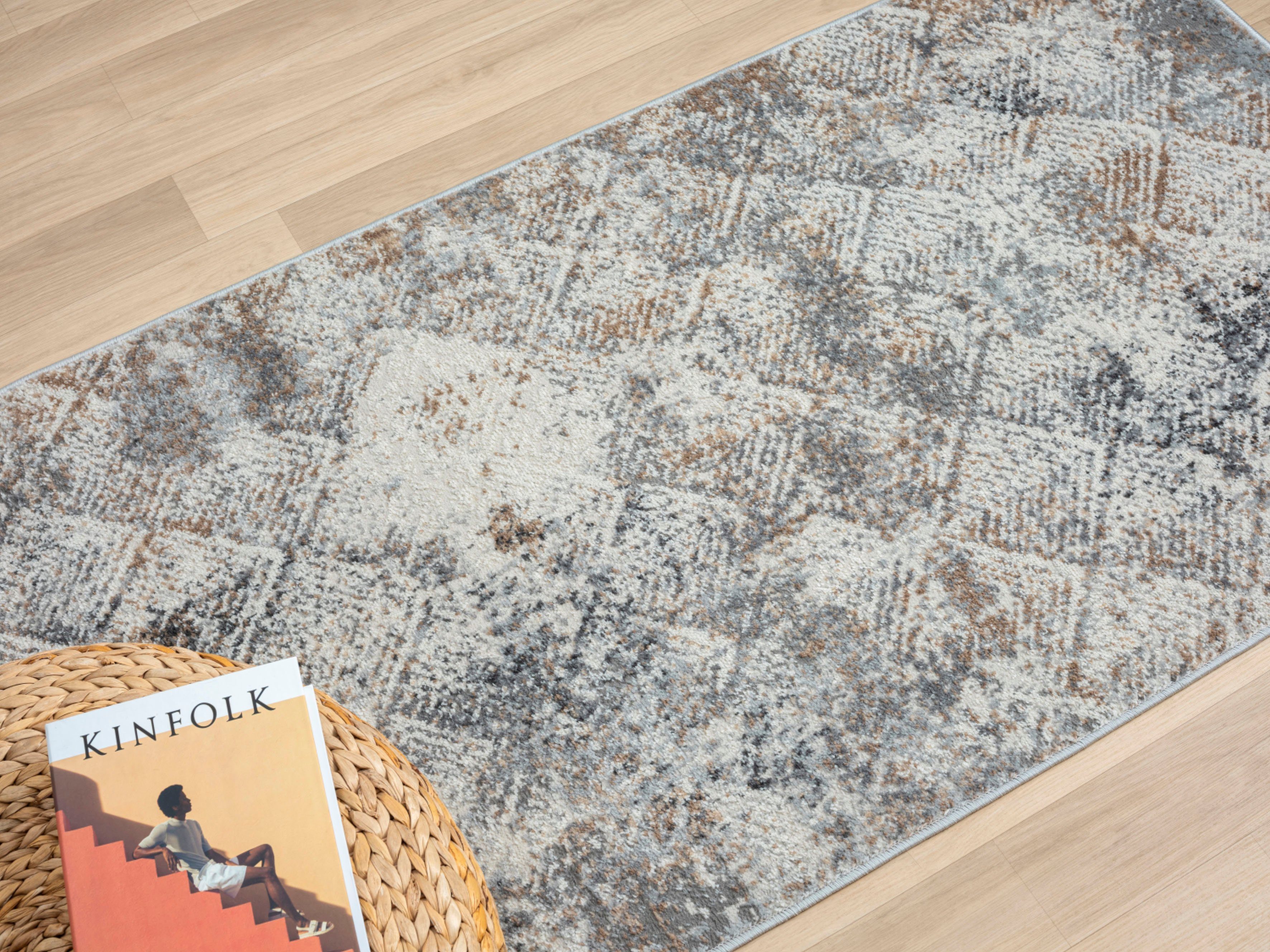 Myflair Möbel & Accessoires Vloerkleed My Heart Kortpolig, Scandi-ontwerp, bijzonder zacht door microvezel