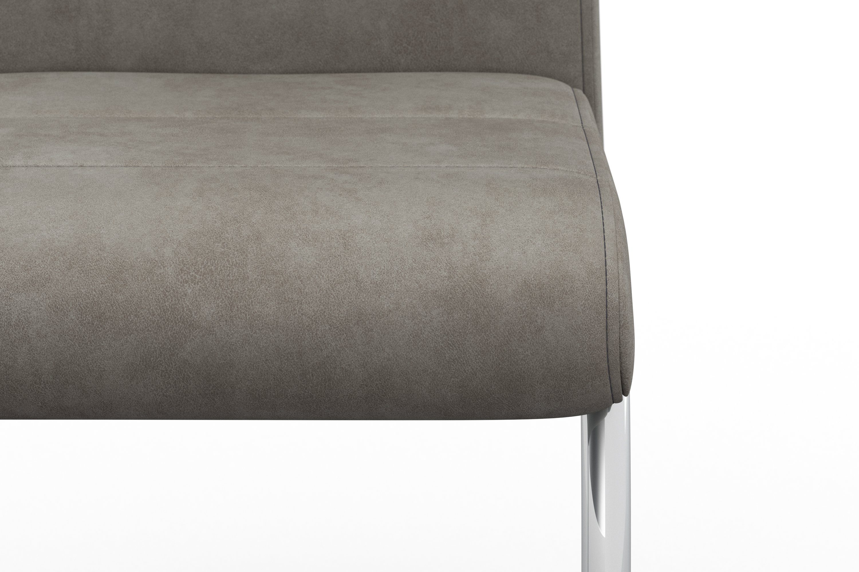 HELA Vrijdragende stoel Flora, eetkamerstoelen Vrijdragende stoel set: 1, 2 of 4 stuks, hoog zitcomfort