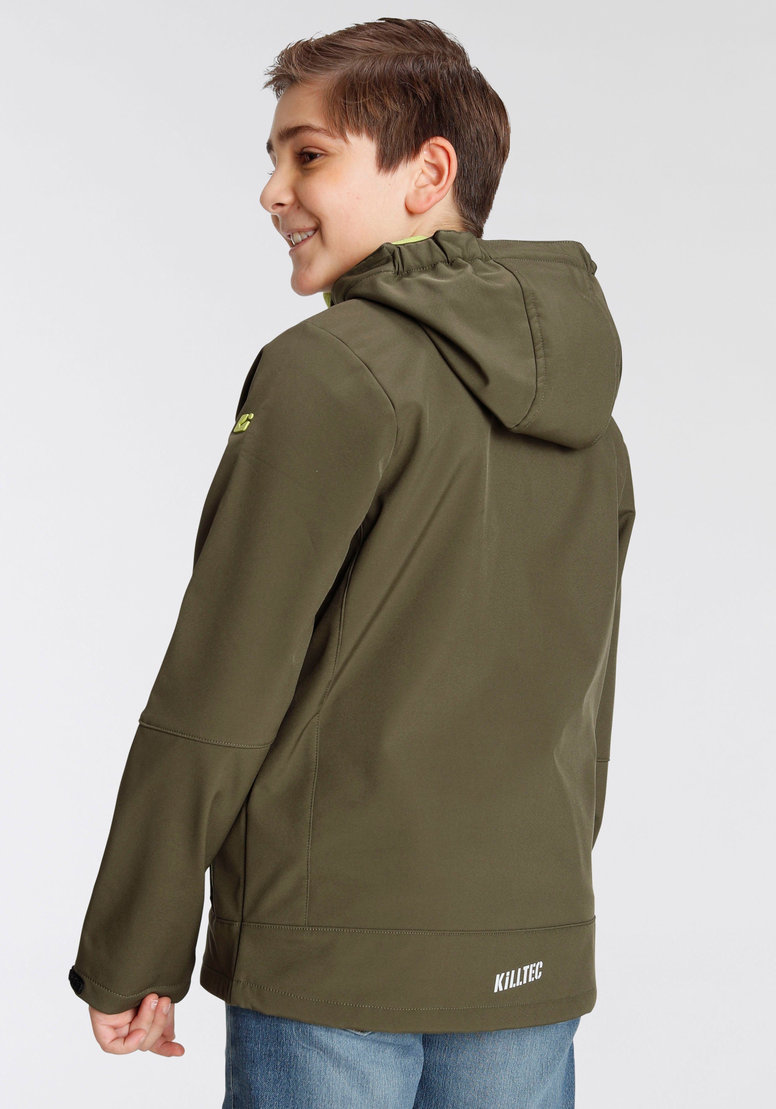 Killtec Softshell-jack BYS SFTSHLL JCKT OT Ademend & Waterafstotend & Windwerend (1 stuk)