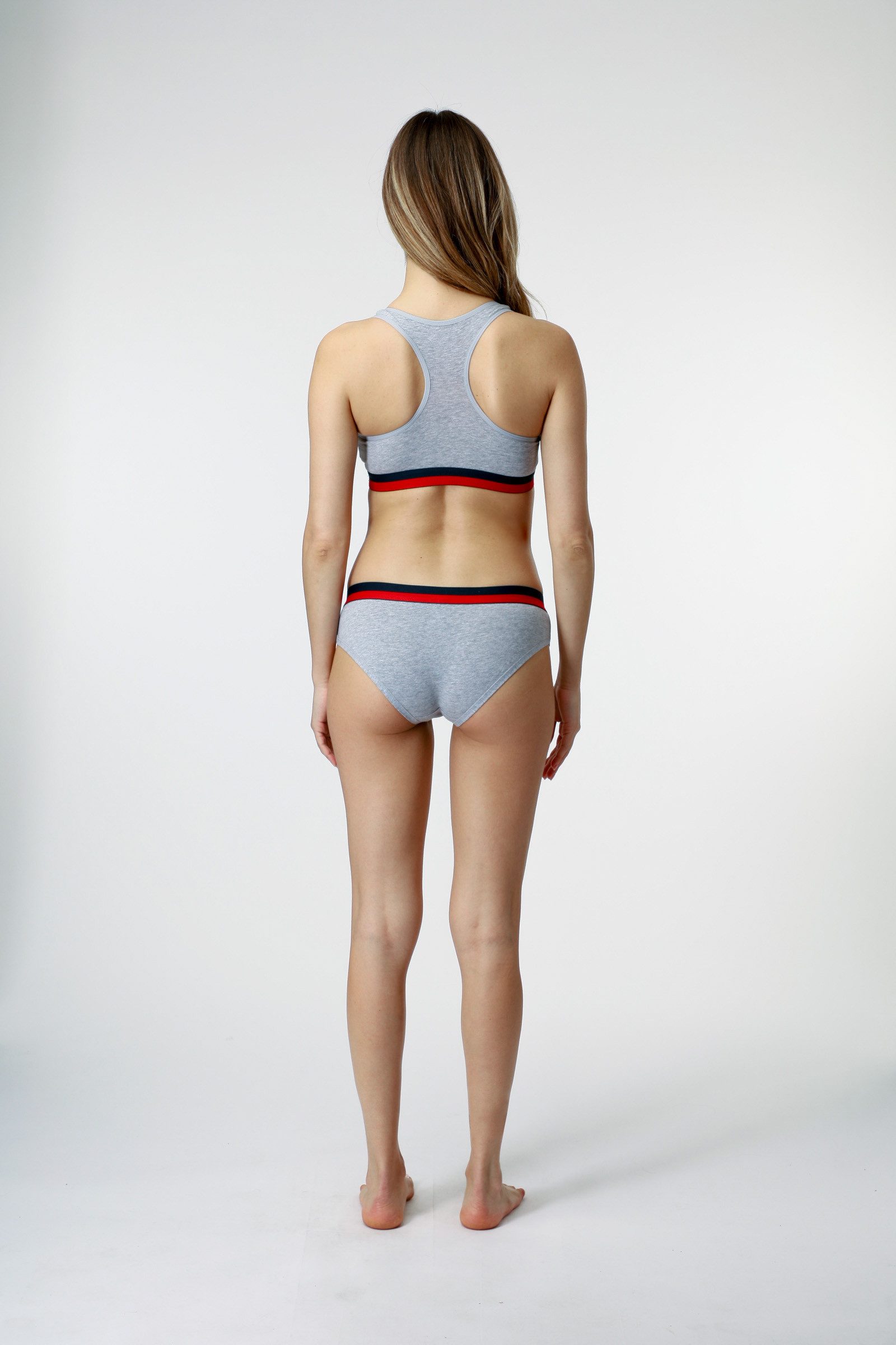 Fila Bustier met elastische band met logo-motief