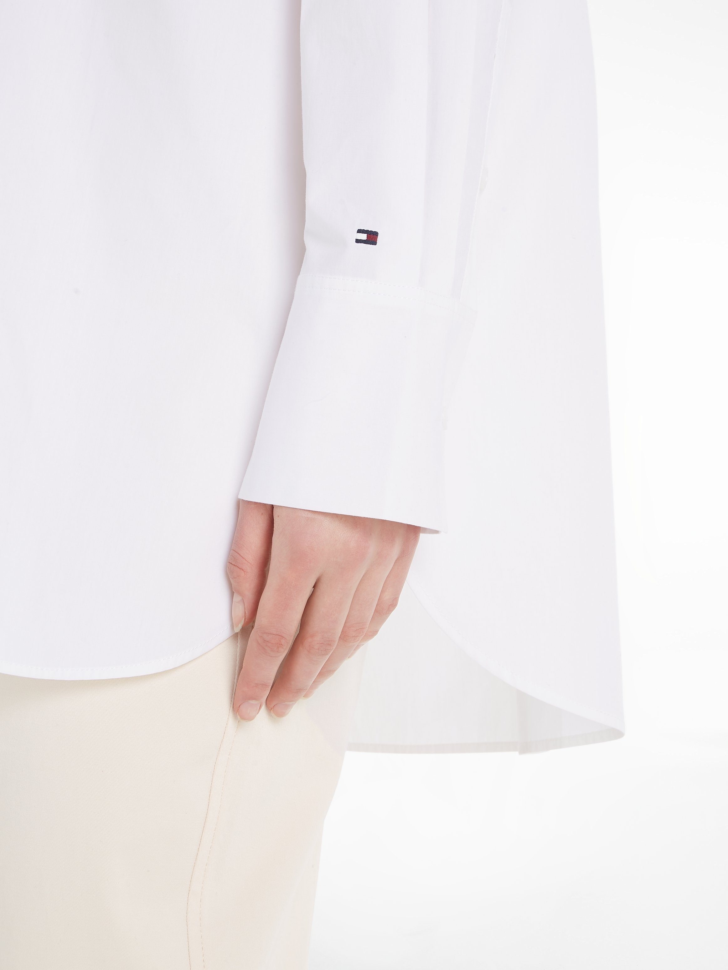 Tommy Hilfiger Overhemdblouse MD ESSENTIAL LOOSE FIT SHIRT