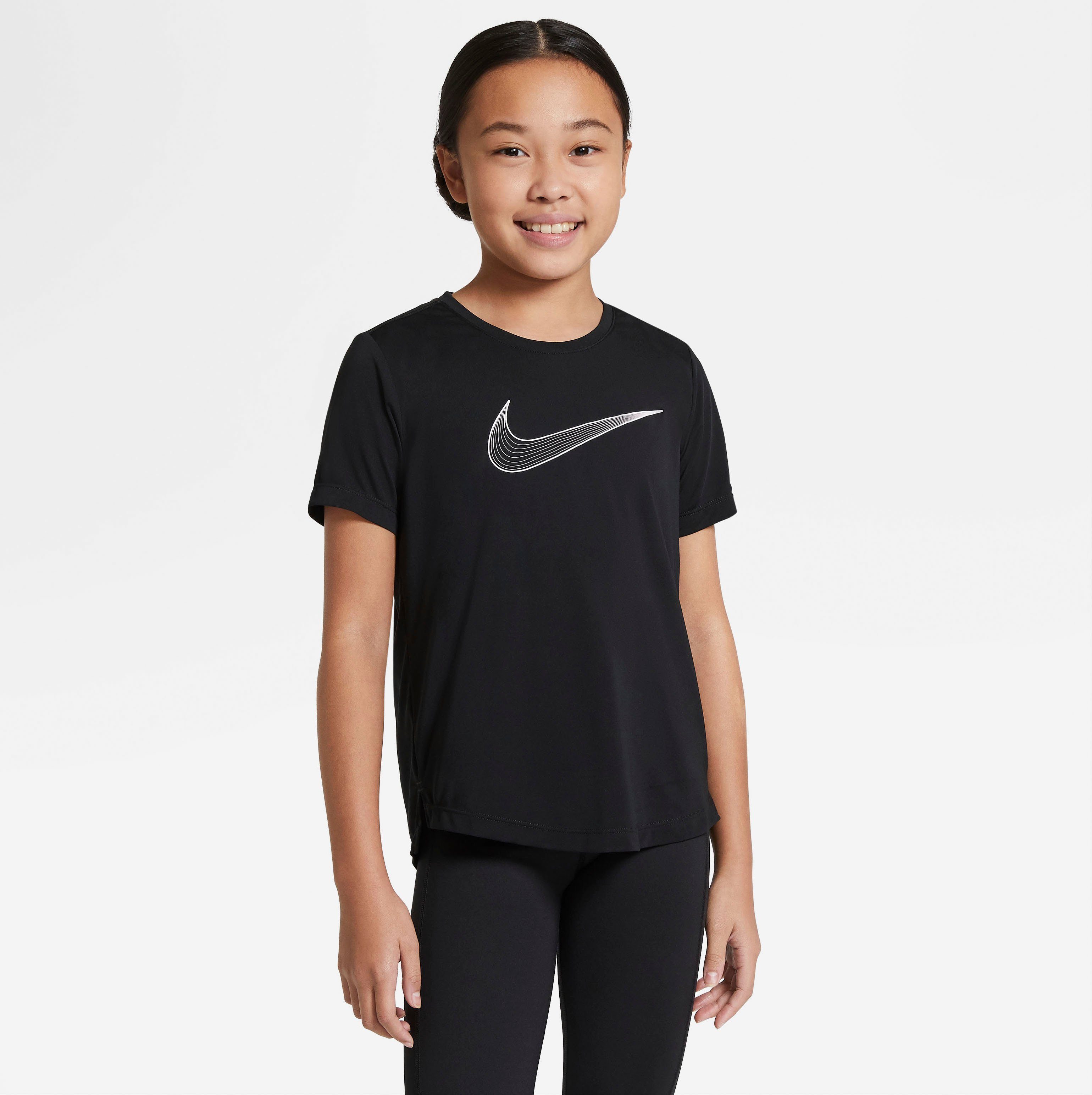 Nike Trainingsshirt Dri-FIT One Big Kids' (Girls') Short-Sleeve Training Top