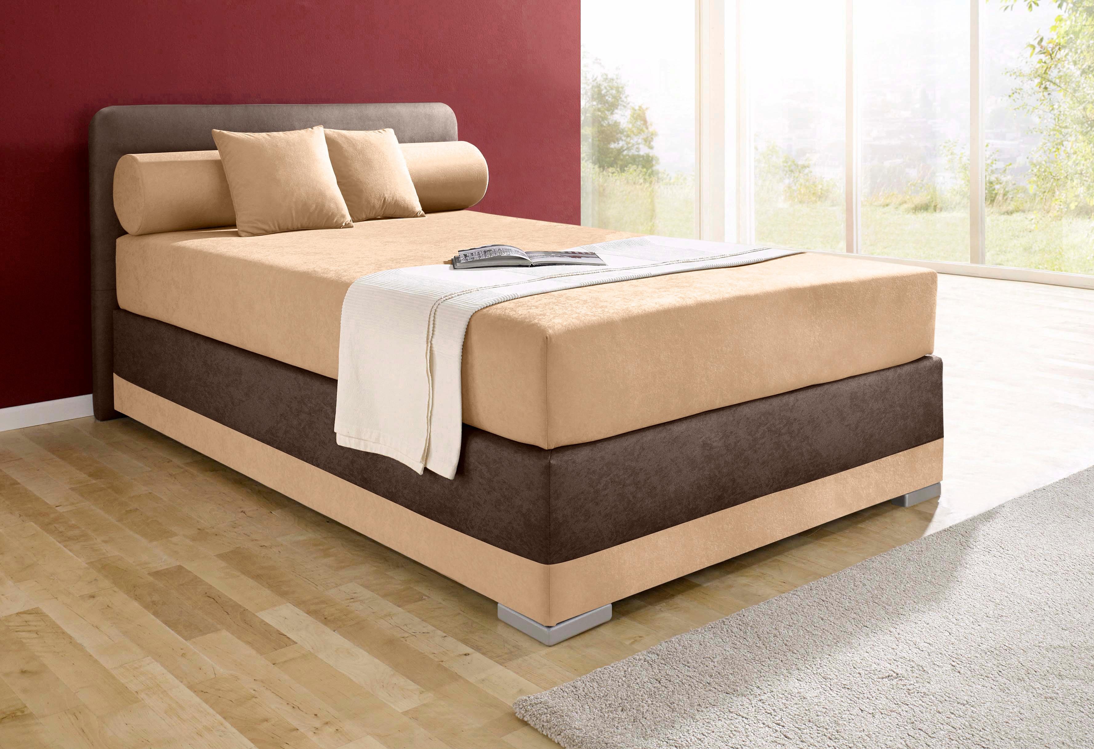 Maintal Boxspring Lago in 3 verschillende matrassoorten, h2 of h3