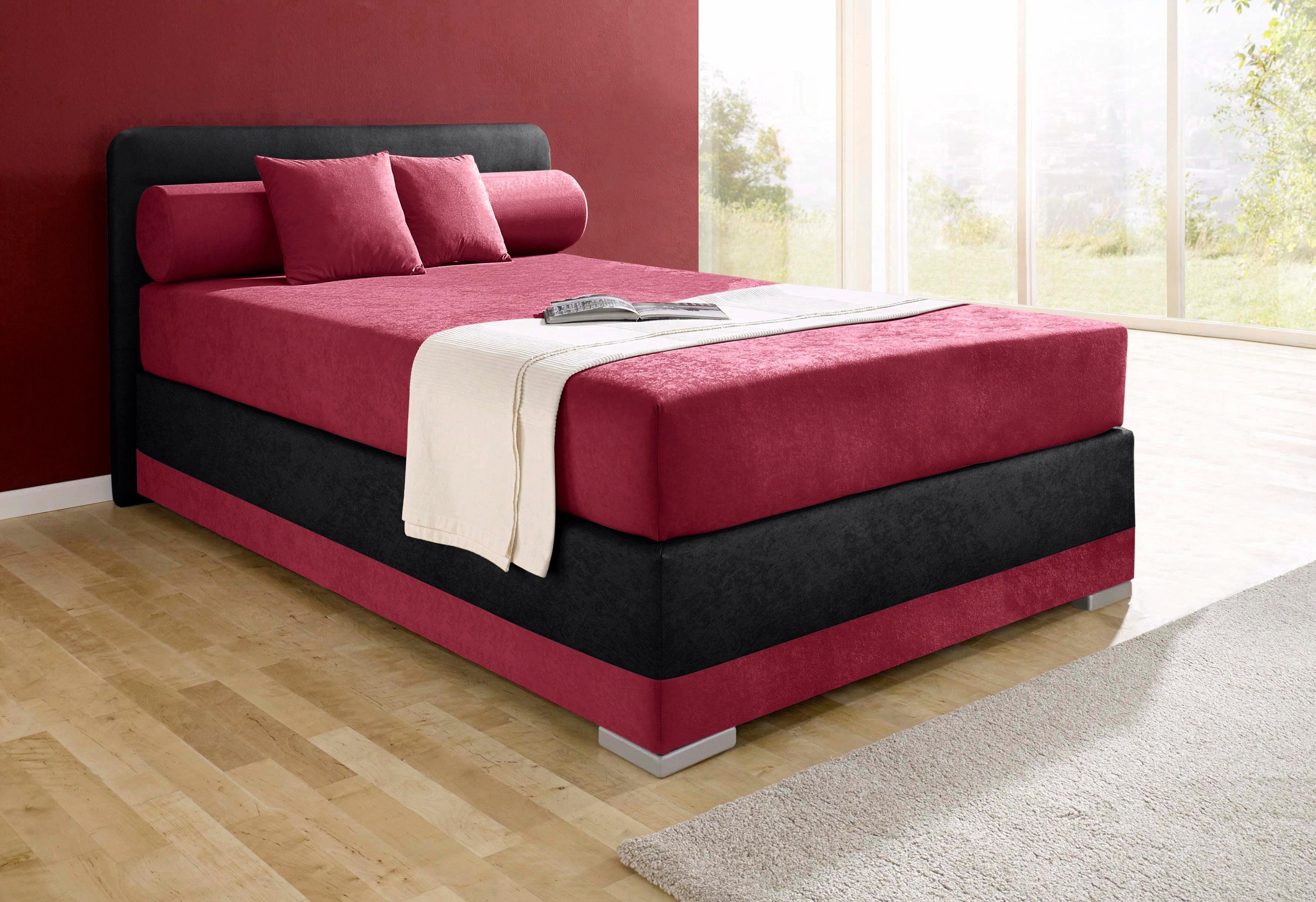 Maintal Boxspring Lago in 3 verschillende matrassoorten, h2 of h3