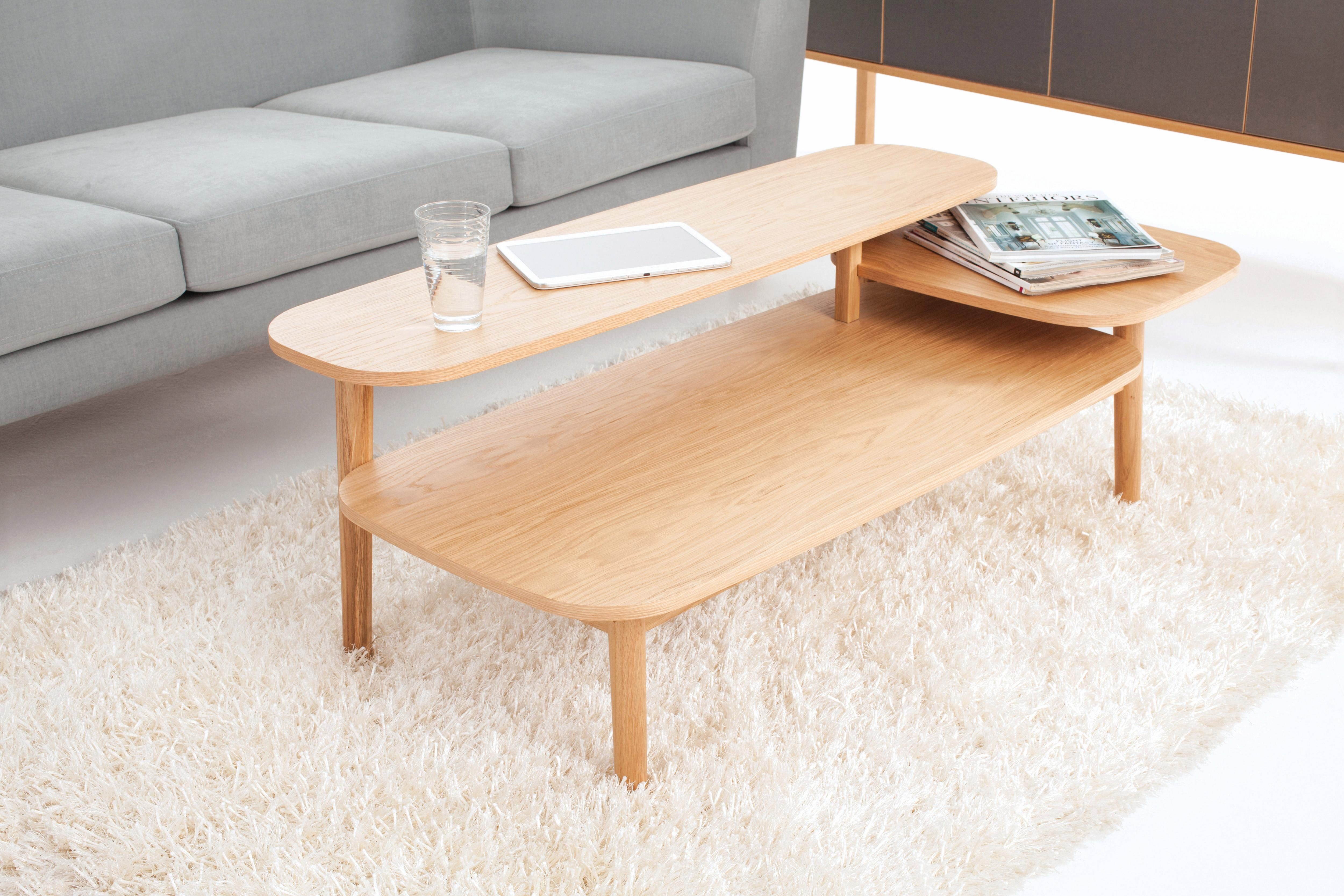 Woodman Salontafel Veera met 3 verschillende niveaus