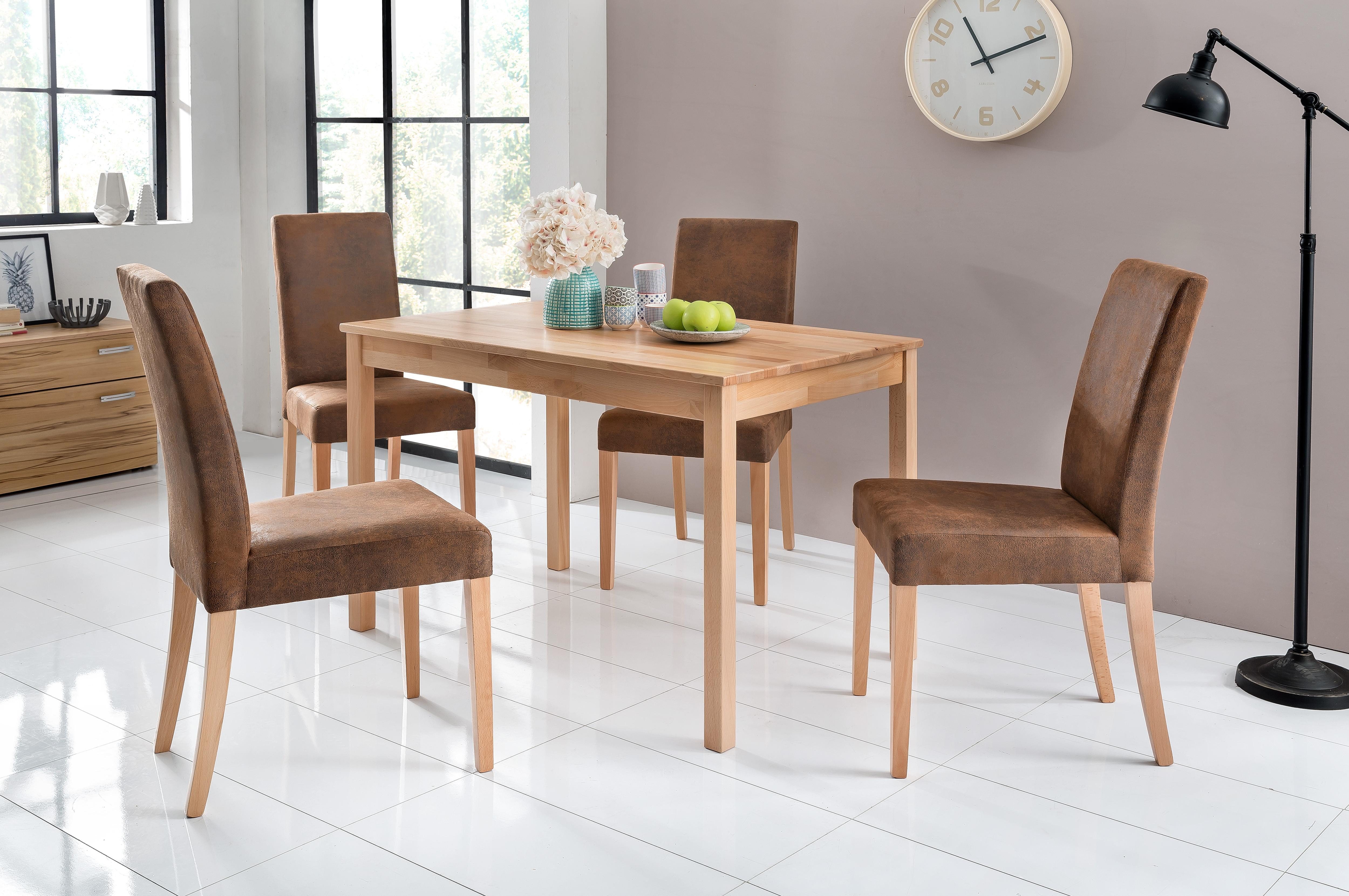 Home affaire Eethoek Lea (set, 5-delig) eethoeken bruin