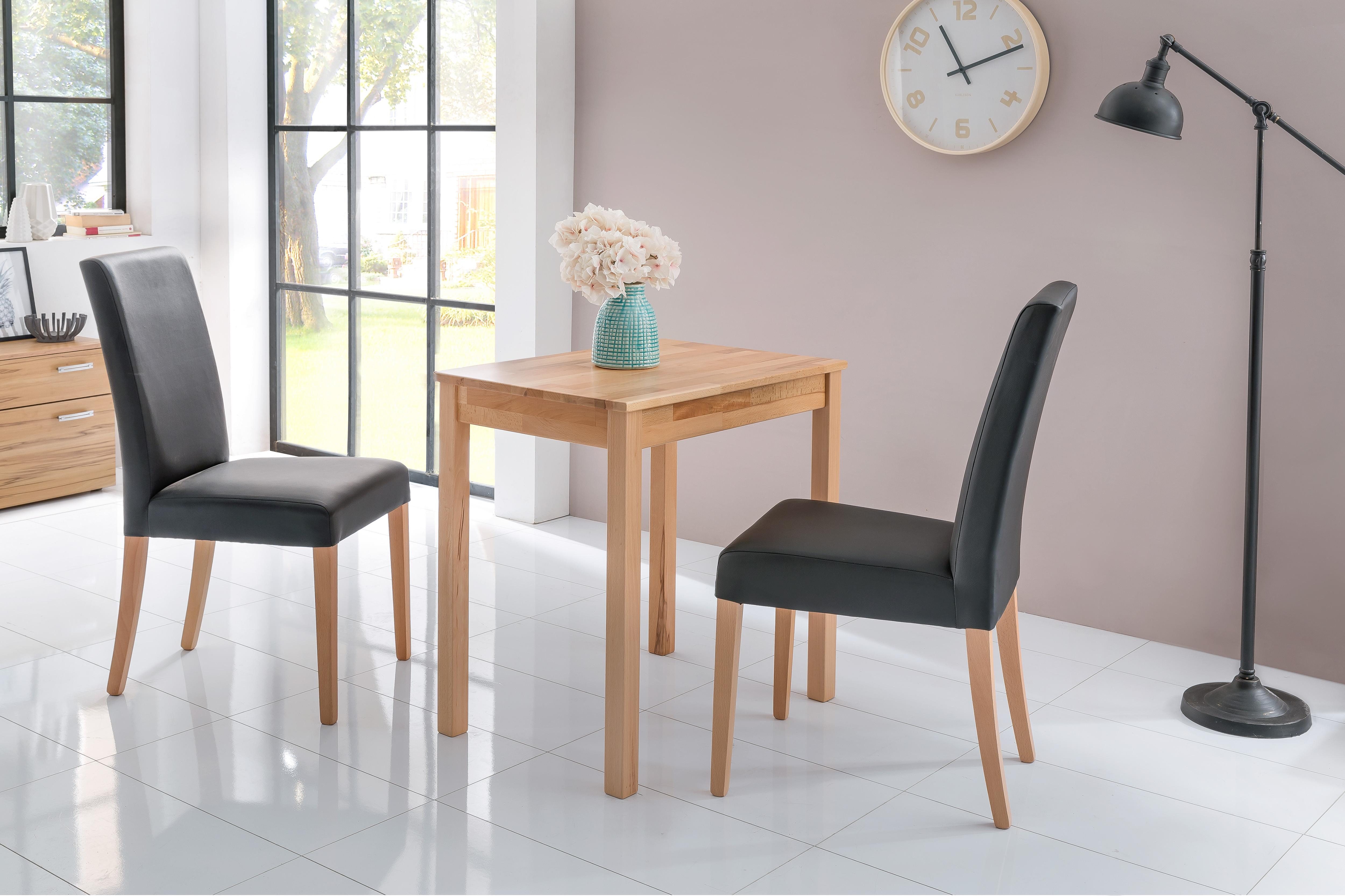 Home affaire Stoel met 4 poten Lea (set, 2 stuks)