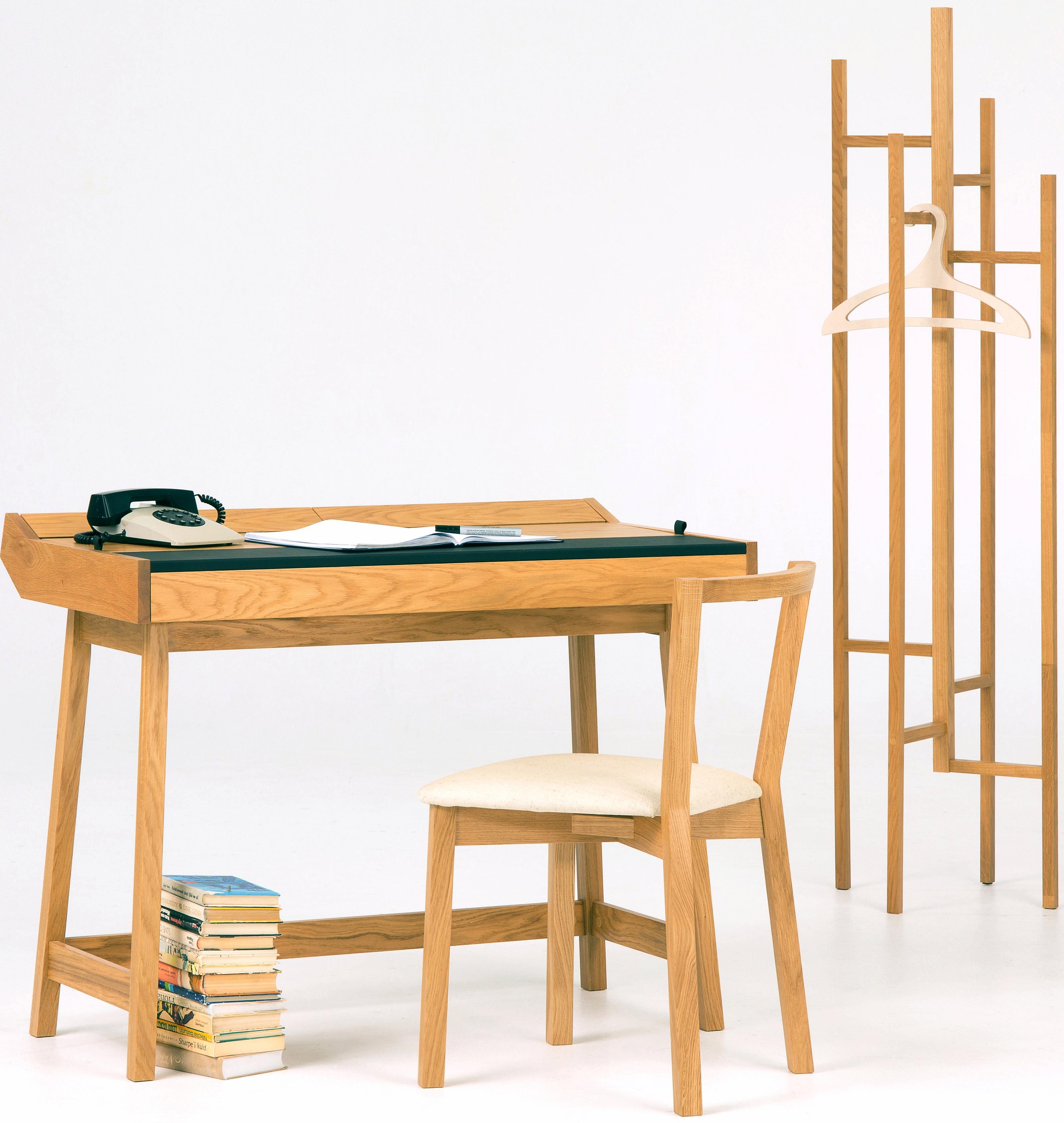 Woodman Bureau Brompton in scandinavisch design, frame van massief eiken