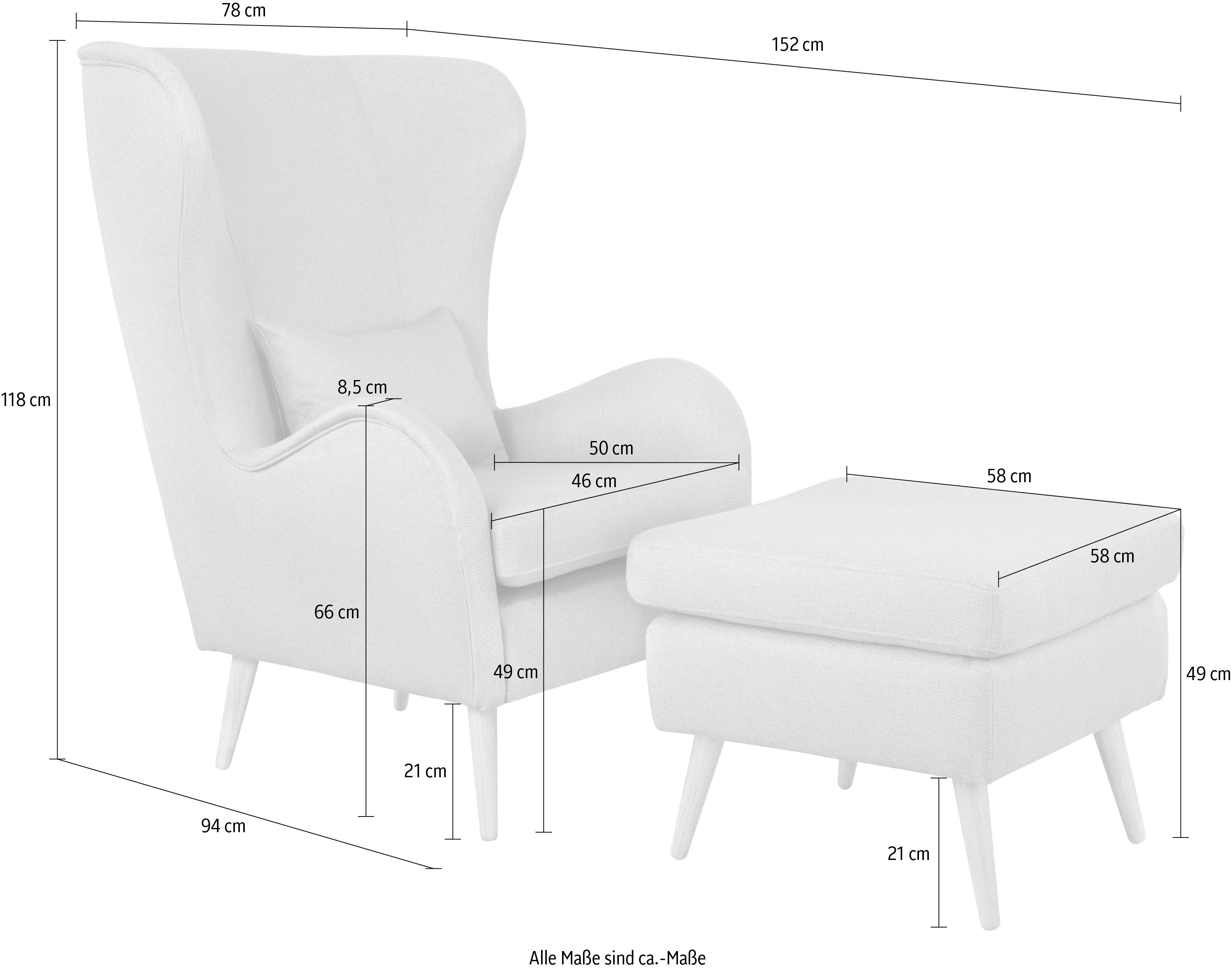 Guido Maria Kretschmer Home&Living Zithoek CHARLES groot en gezellig in moderne look