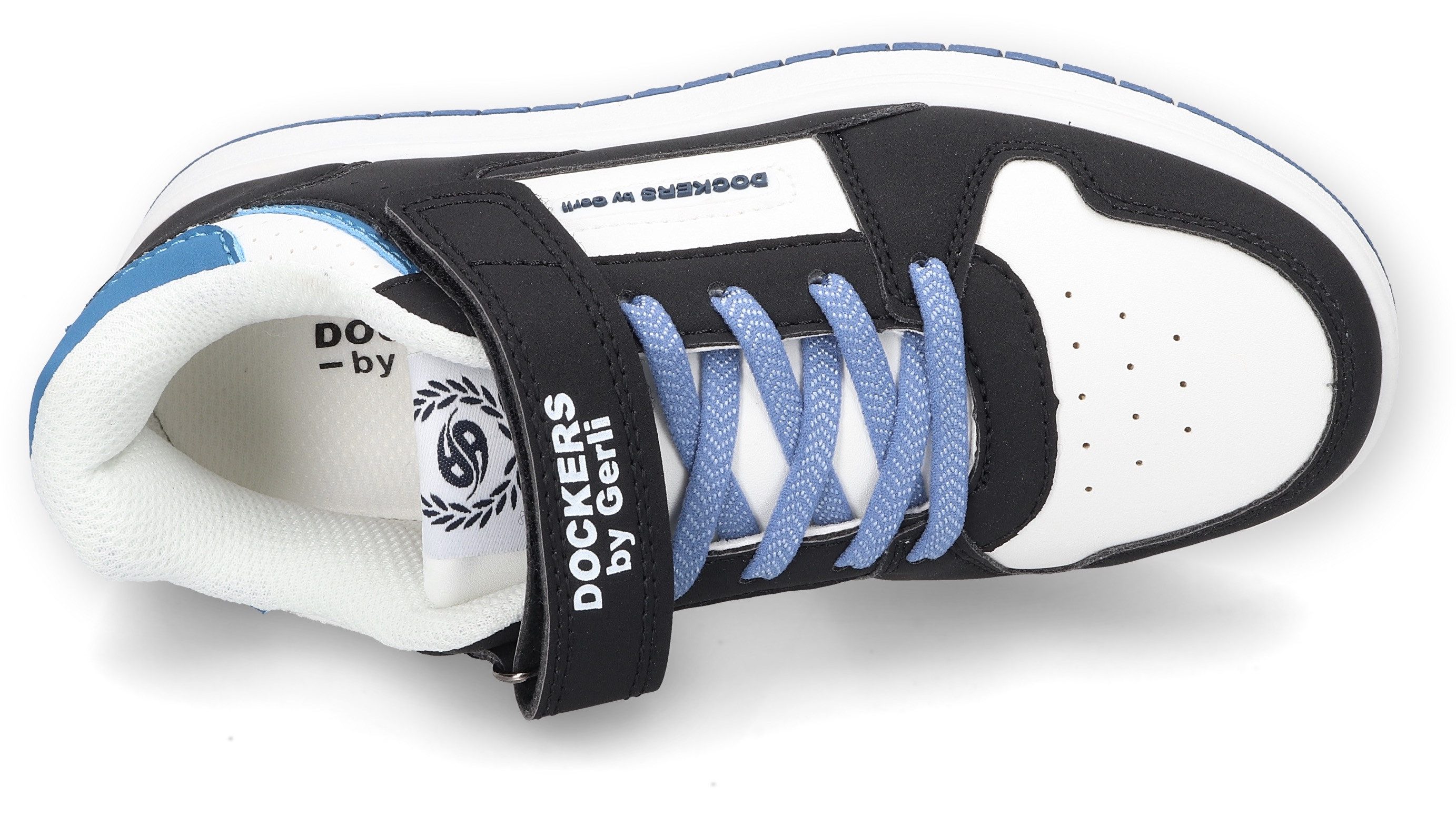 Dockers by Gerli Sneakers , slip-on sneaker, klittenbandschoen, vrijetijdsschoen met elastische band en klittenband