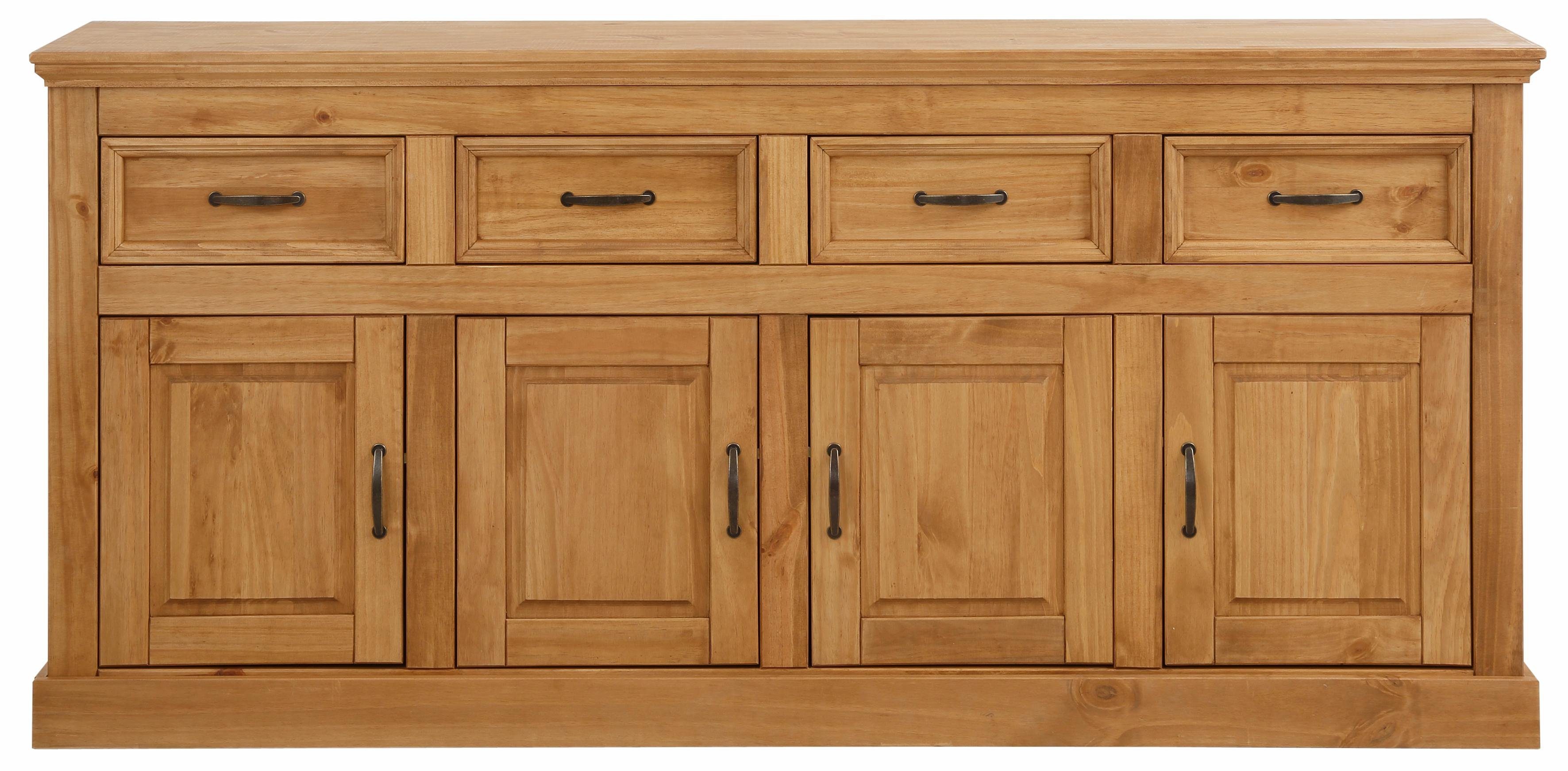 Home affaire Dressoir Selma Commode met 4 deuren en 4 lades. Breedte 192 cm