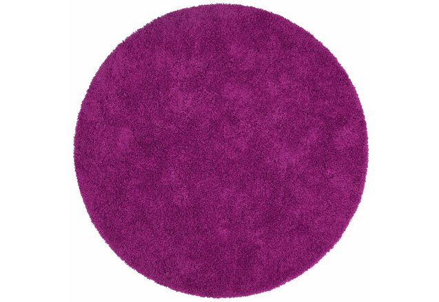 Hoogpolig vloerkleed, rond, HOME AFFAIRE, »Viva«, hoogte 45 mm, geweven Hoogpolig vloerkleed, rond, HOME AFFAIRE, »Viva«, hoogte 45 mm, geweven