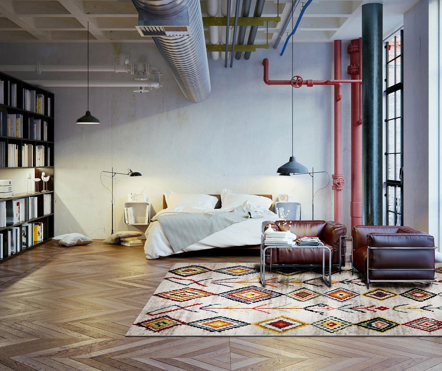 Wecon Home Vloerkleed Medina Woonkamer
