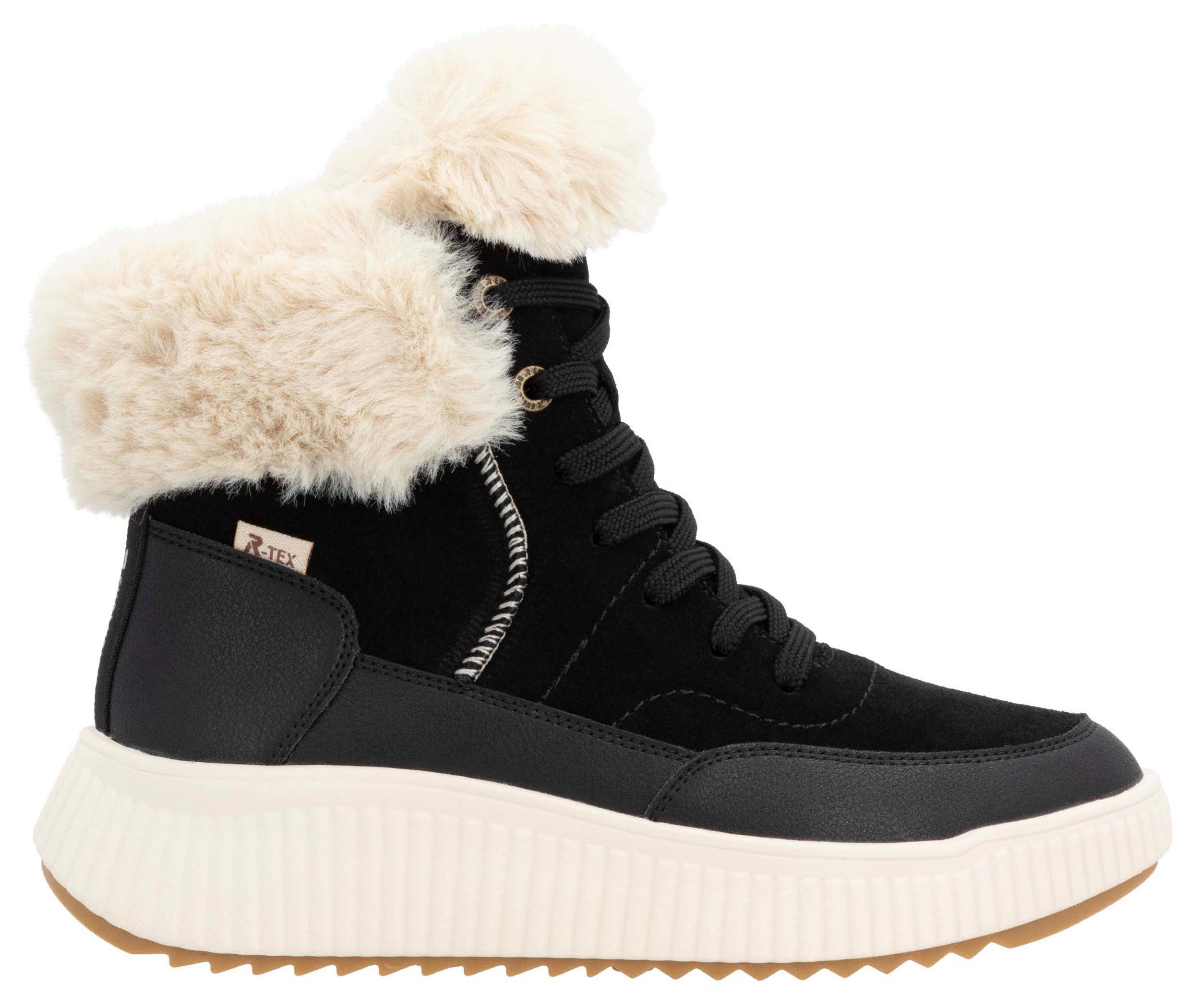 Rieker EVOLUTION Winterlaarzen Sneeuwlaarzen, veterschoenen in smalle vorm