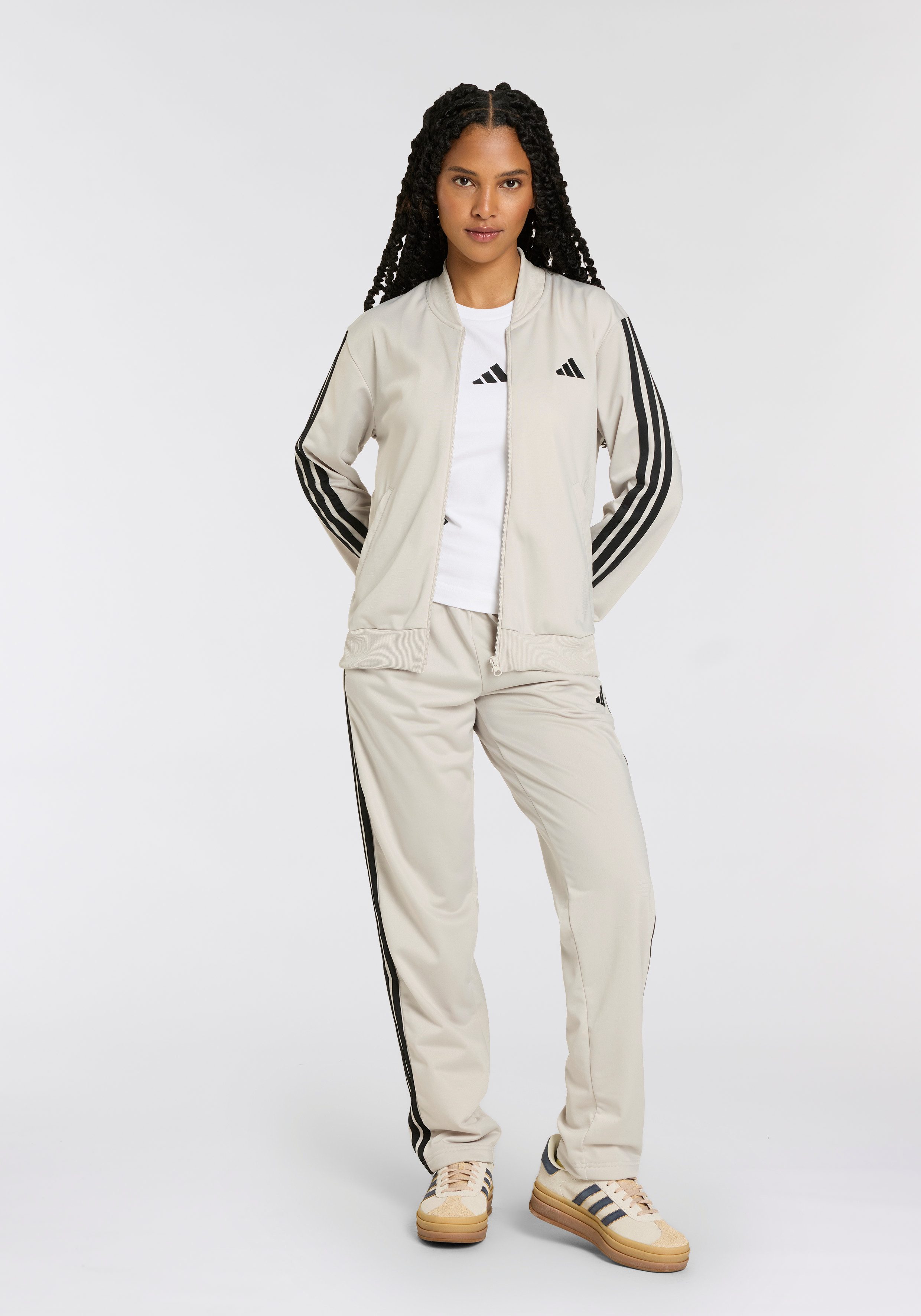 adidas Sportswear Trainingspak W 3S TR TS (2-delig)