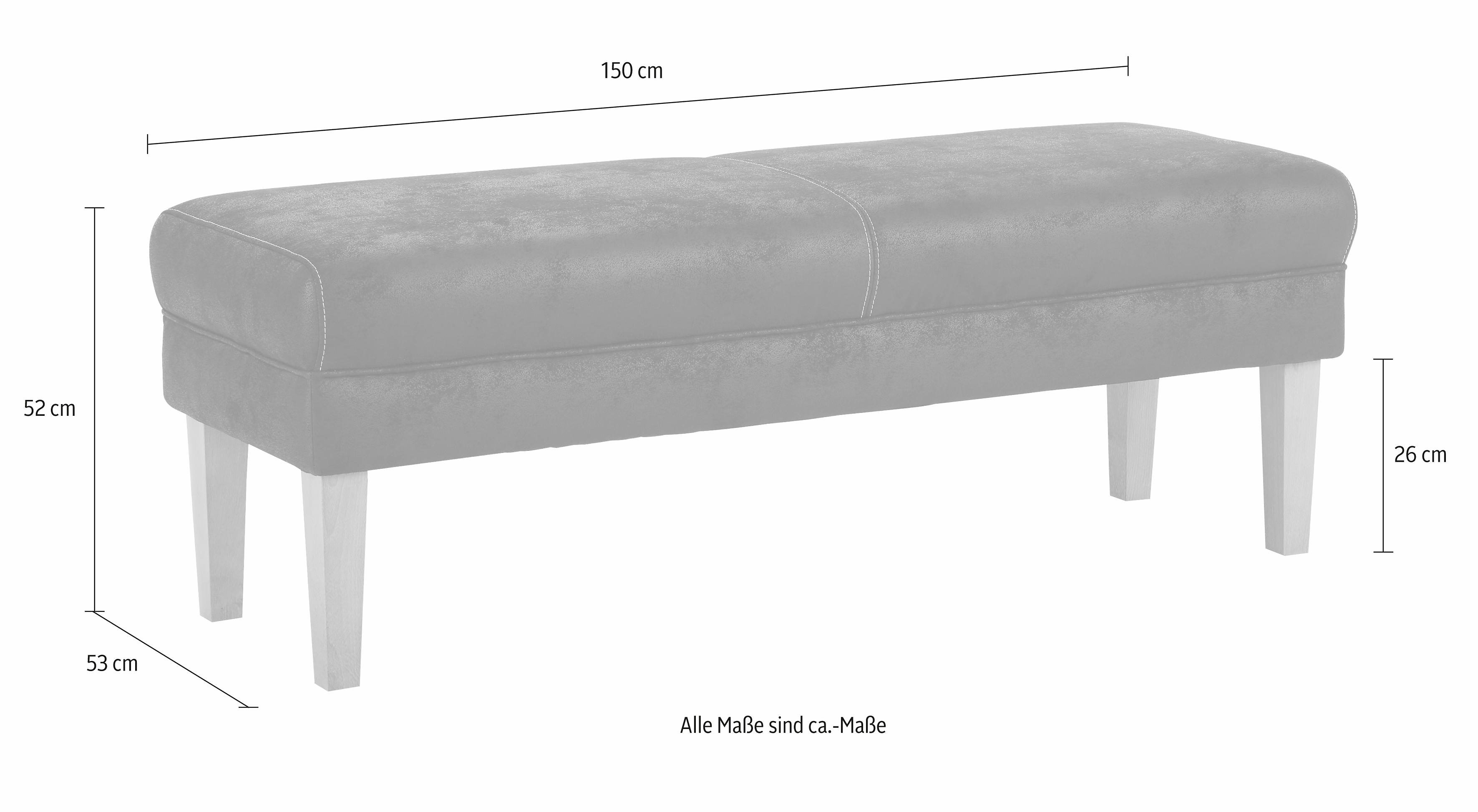 Home affaire Zitbank Malmö 3 stoelen voor eettafels