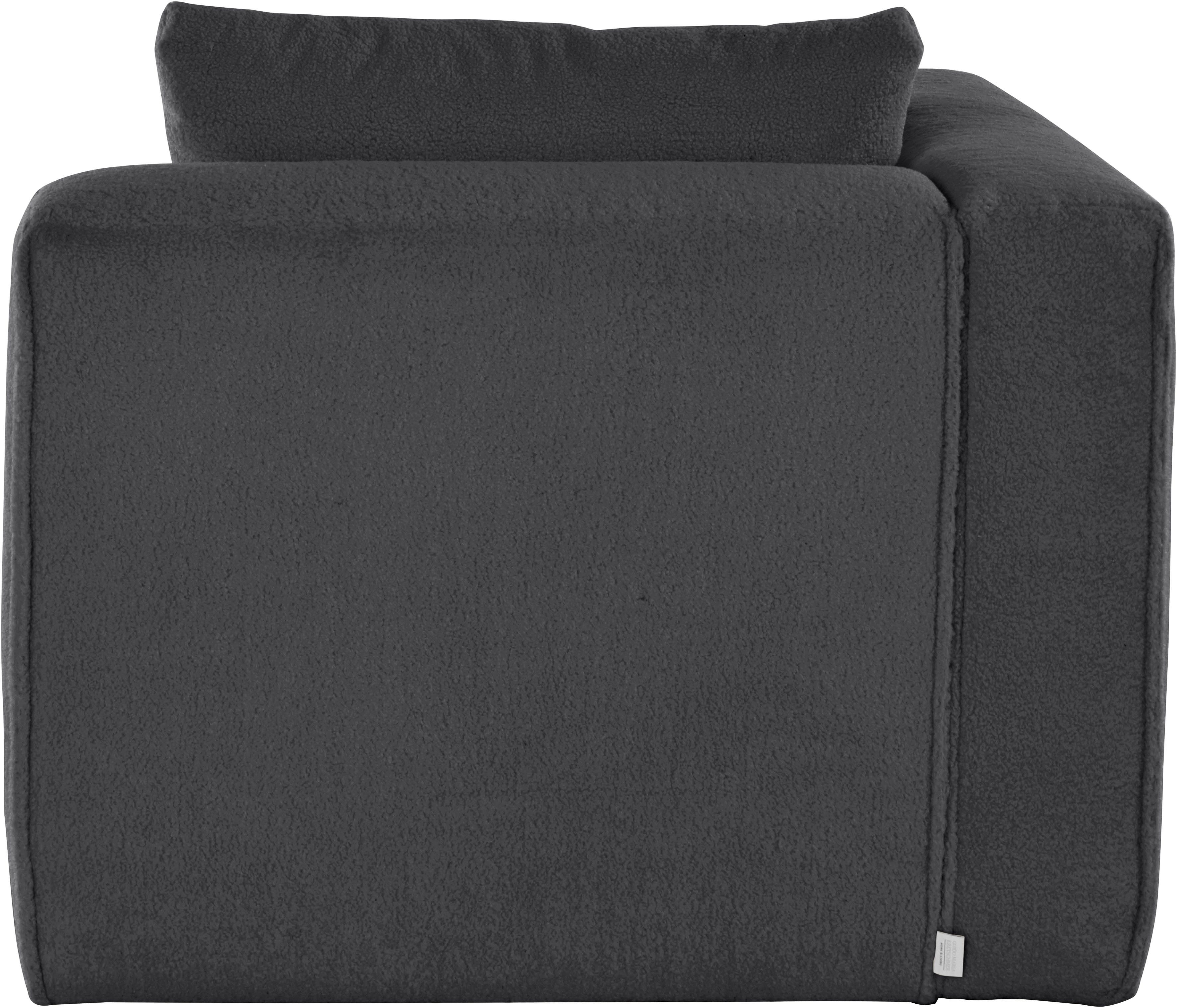Guido Maria Kretschmer Home&Living Ottomane Comfine Modulaire ottomane om zelf samen te stellen, in 3 bekledingvarianten