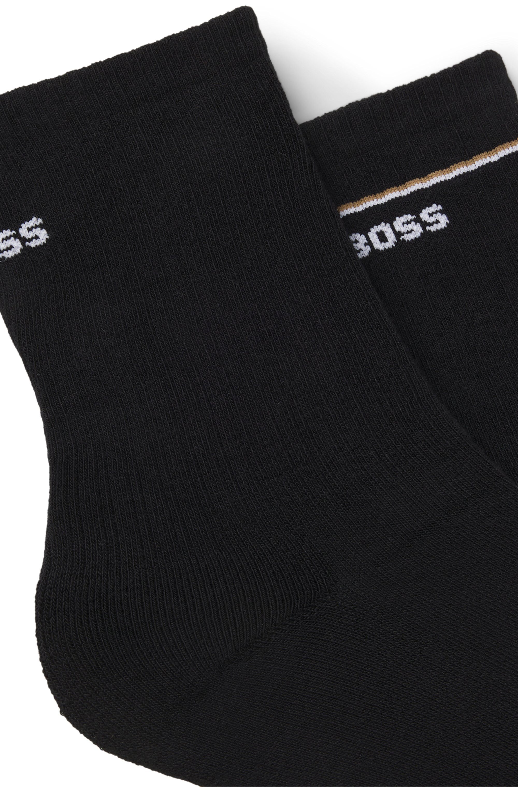 BOSS Sokken 2P QS Iconic CC W met boss logo-opdruk (set, 2 paar, 2 stuks)