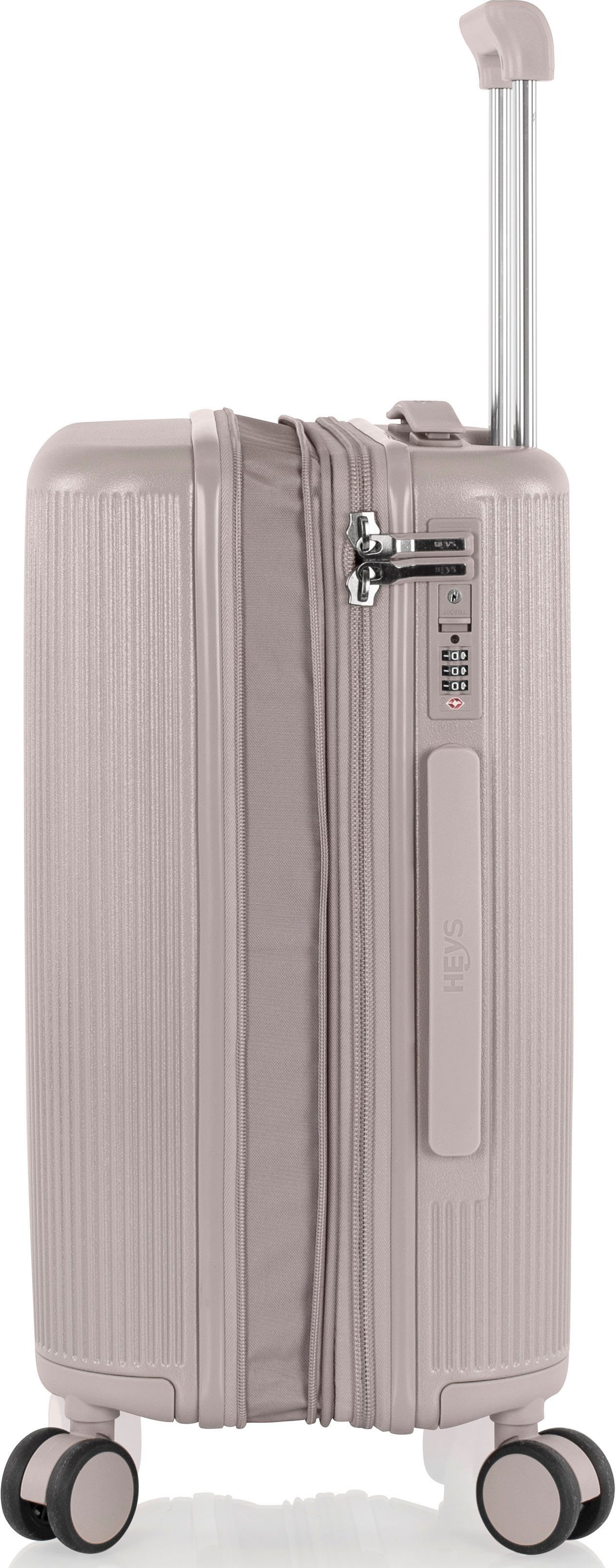 Heys Hardshell-trolley Earthtone, verschillende maten en kleuren Heys x Joachim Llambi reisbagage TSA-slot volumevergroting