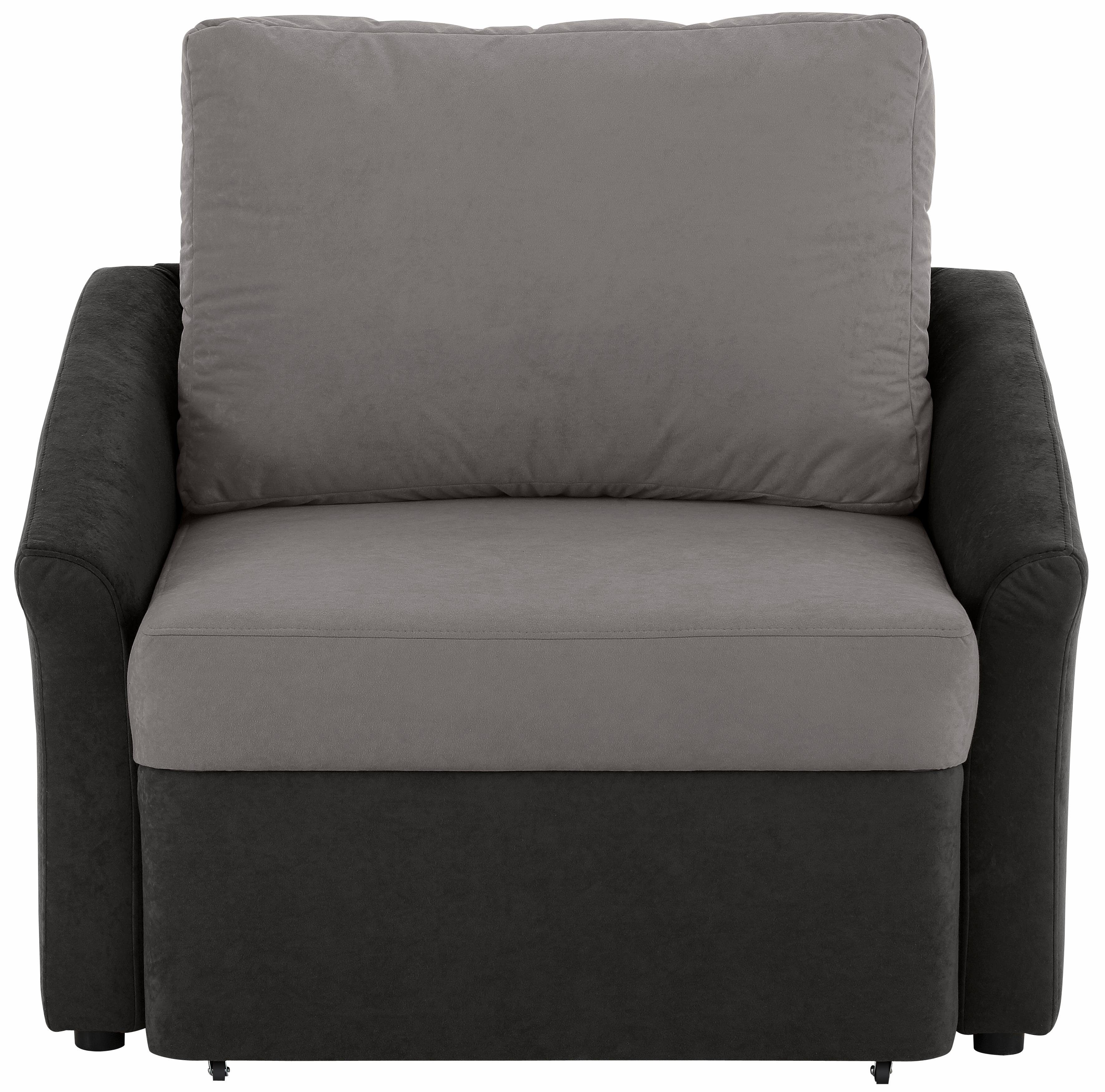 Home affaire Slaapbank Sleepy met slaapfunctie en boxspring vering