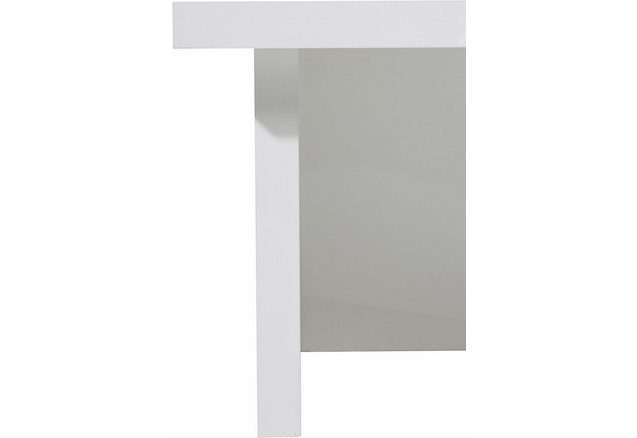 Salontafel, hoogglans-wit gelakt Salontafel, hoogglans-wit gelakt