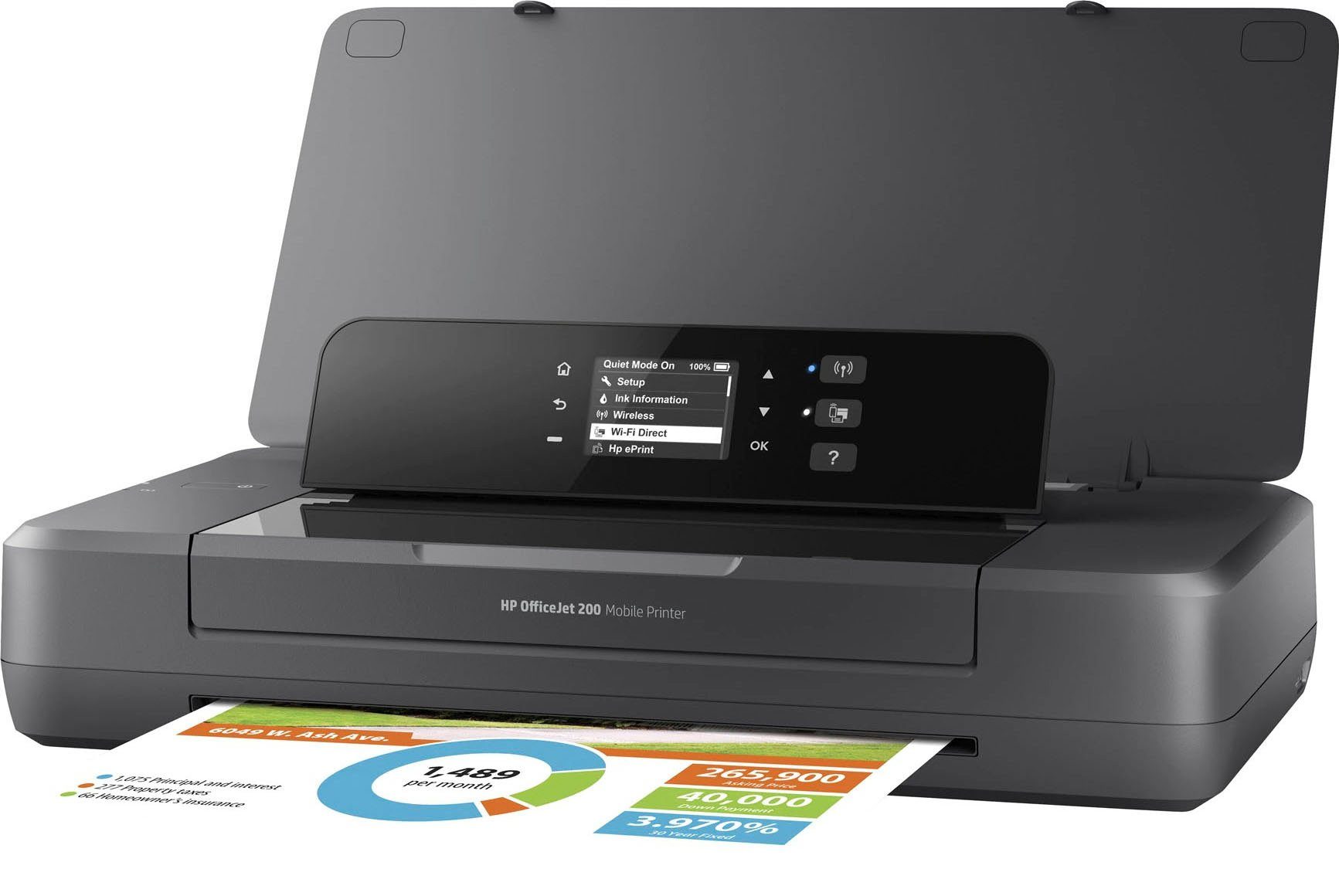 HP Mobiele printer OfficeJet 200 mobiele printer