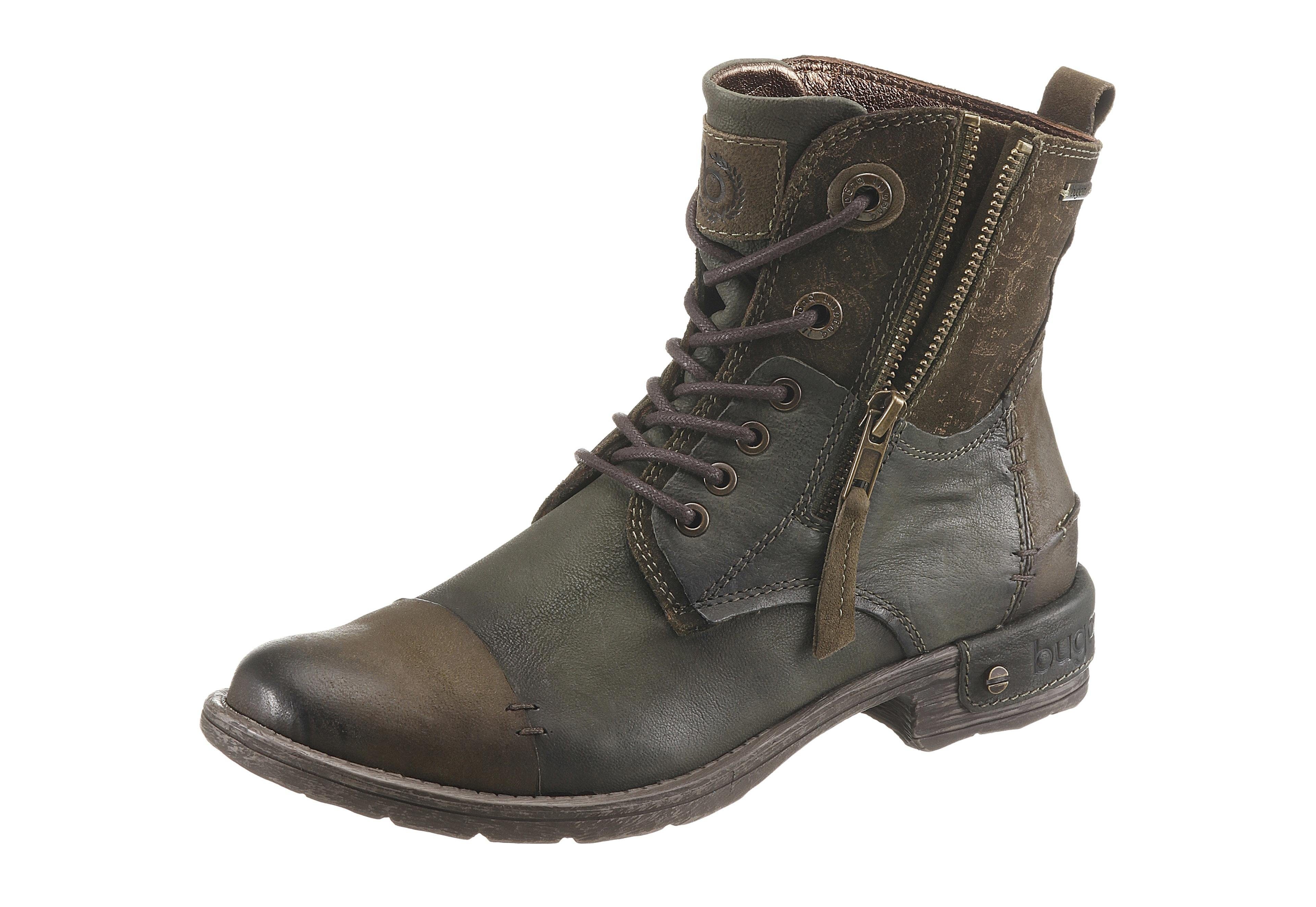 Dames schoen: BUGATTI hoge veterschoenen