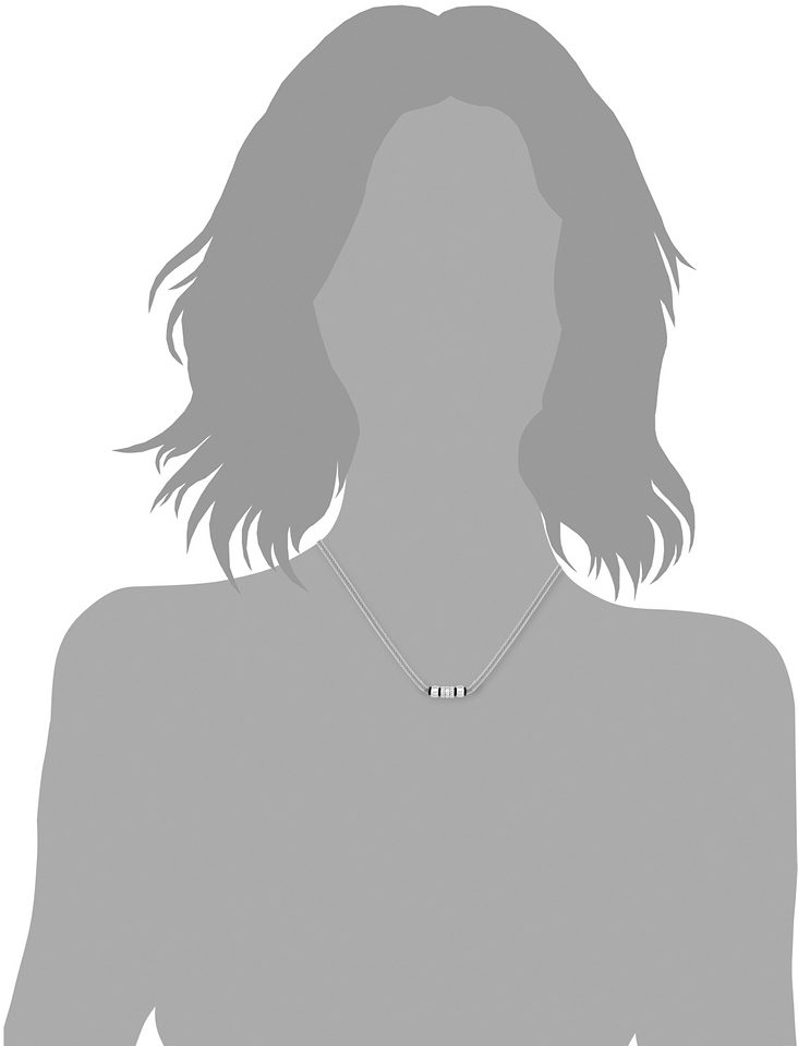 s.Oliver Ketting zonder hanger 9240128 met kristalsteen