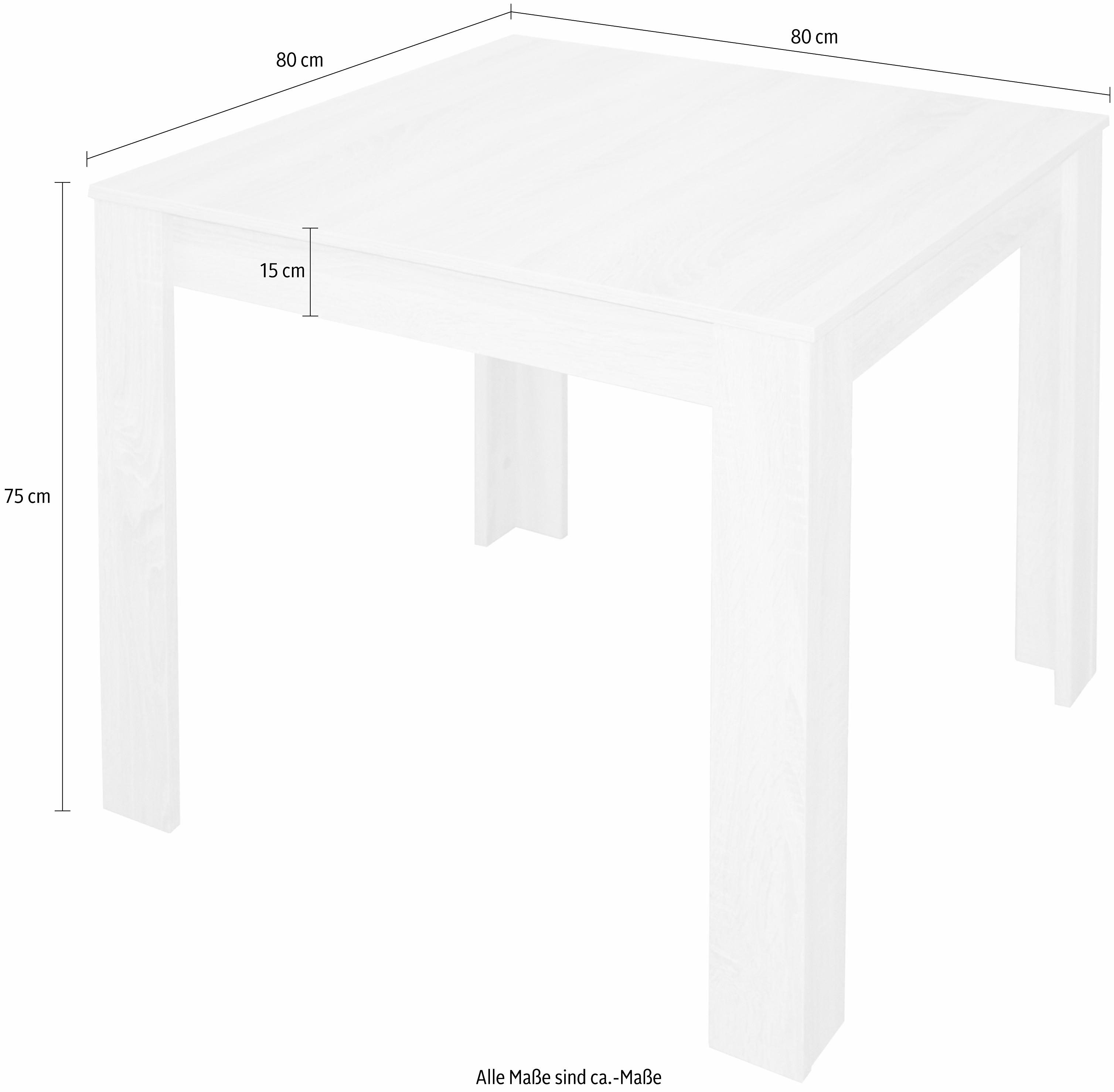 Mäusbacher Eettafel TOPSELLER! in verschillende uitvoeringen, geschikt voor kleine ruimtes
