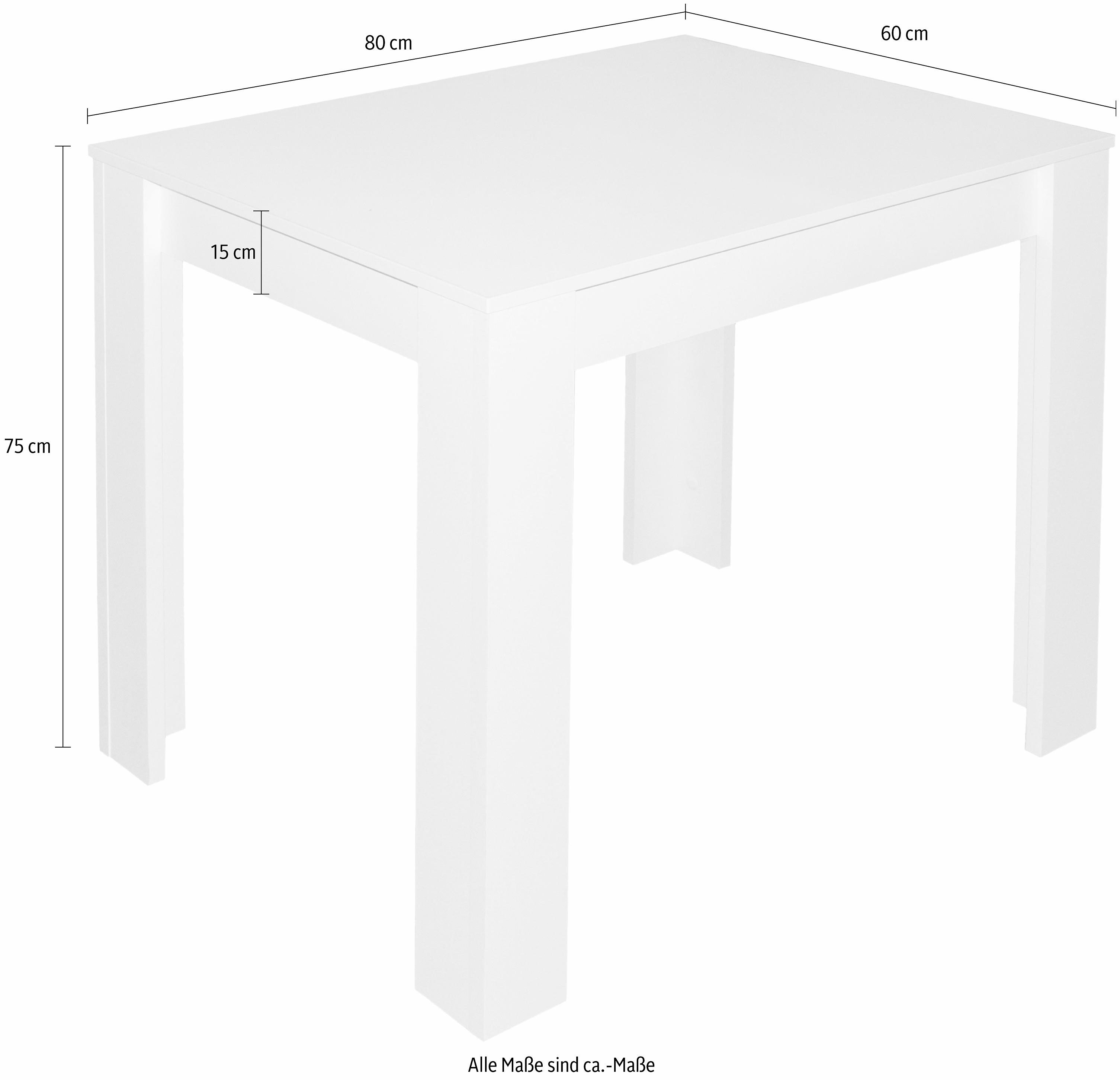 Mäusbacher Eettafel TOPSELLER! in verschillende uitvoeringen, geschikt voor kleine ruimtes