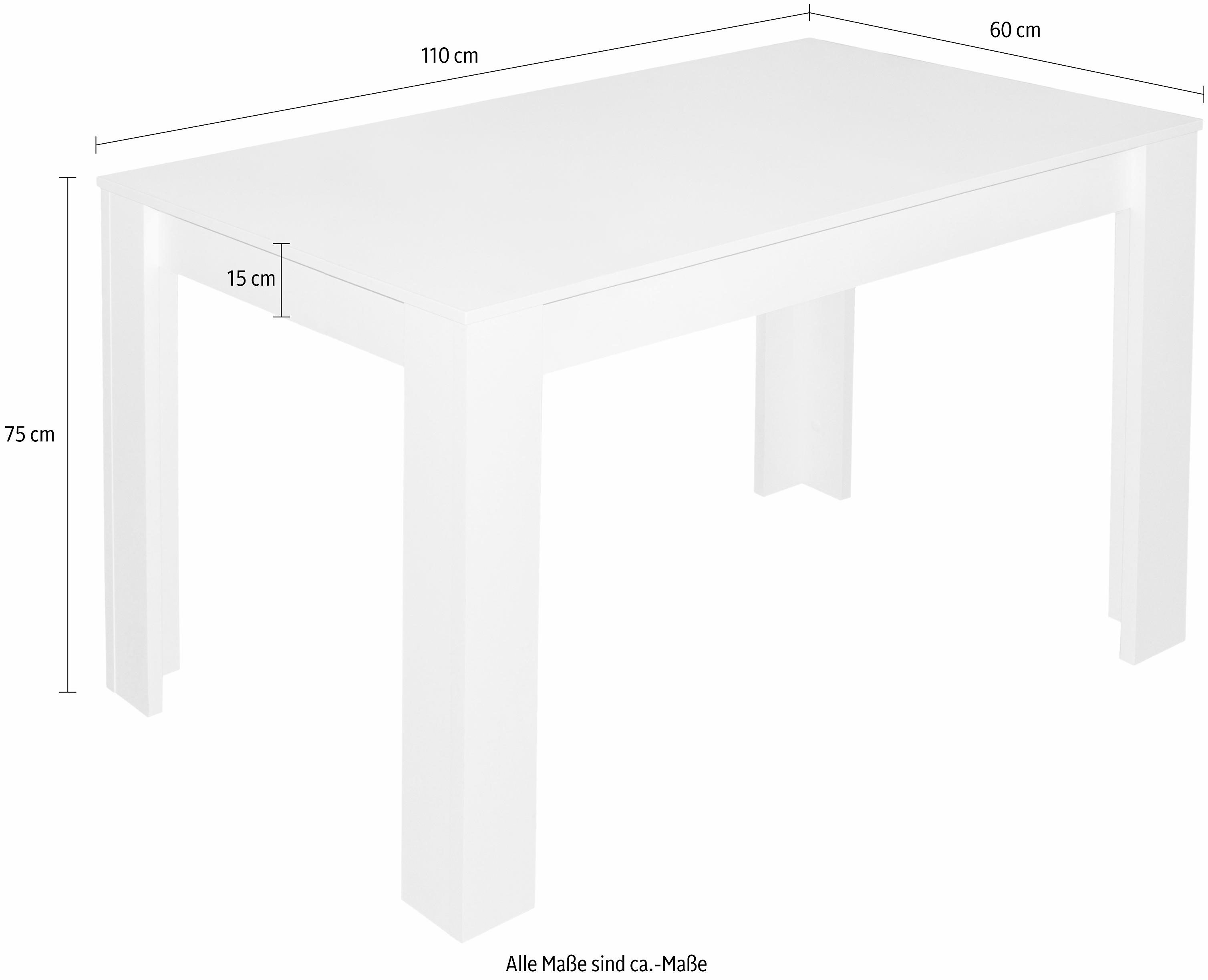 Mäusbacher Eettafel TOPSELLER! in verschillende uitvoeringen, geschikt voor kleine ruimtes