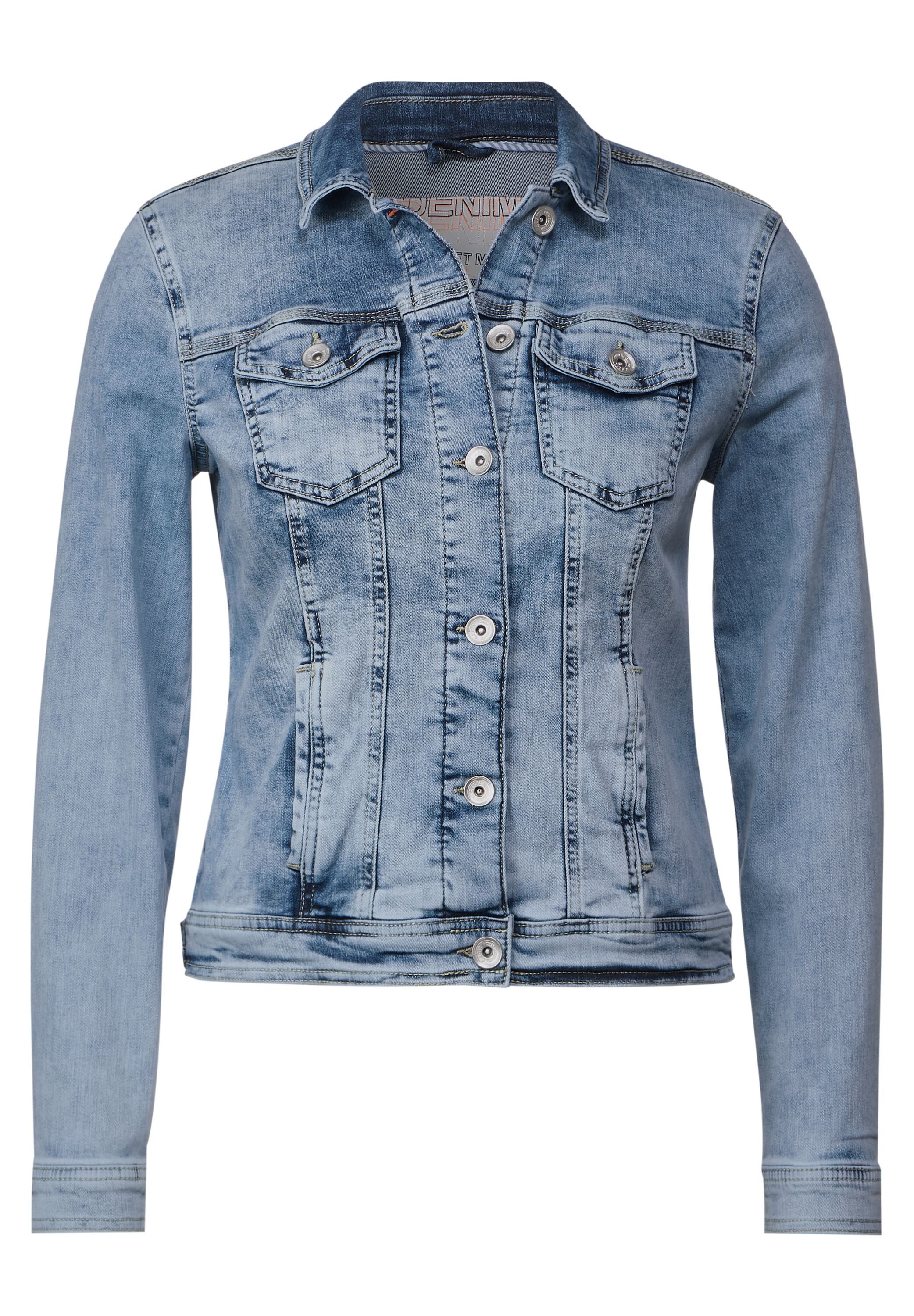 Cecil Jeansjack met knoopsluiting