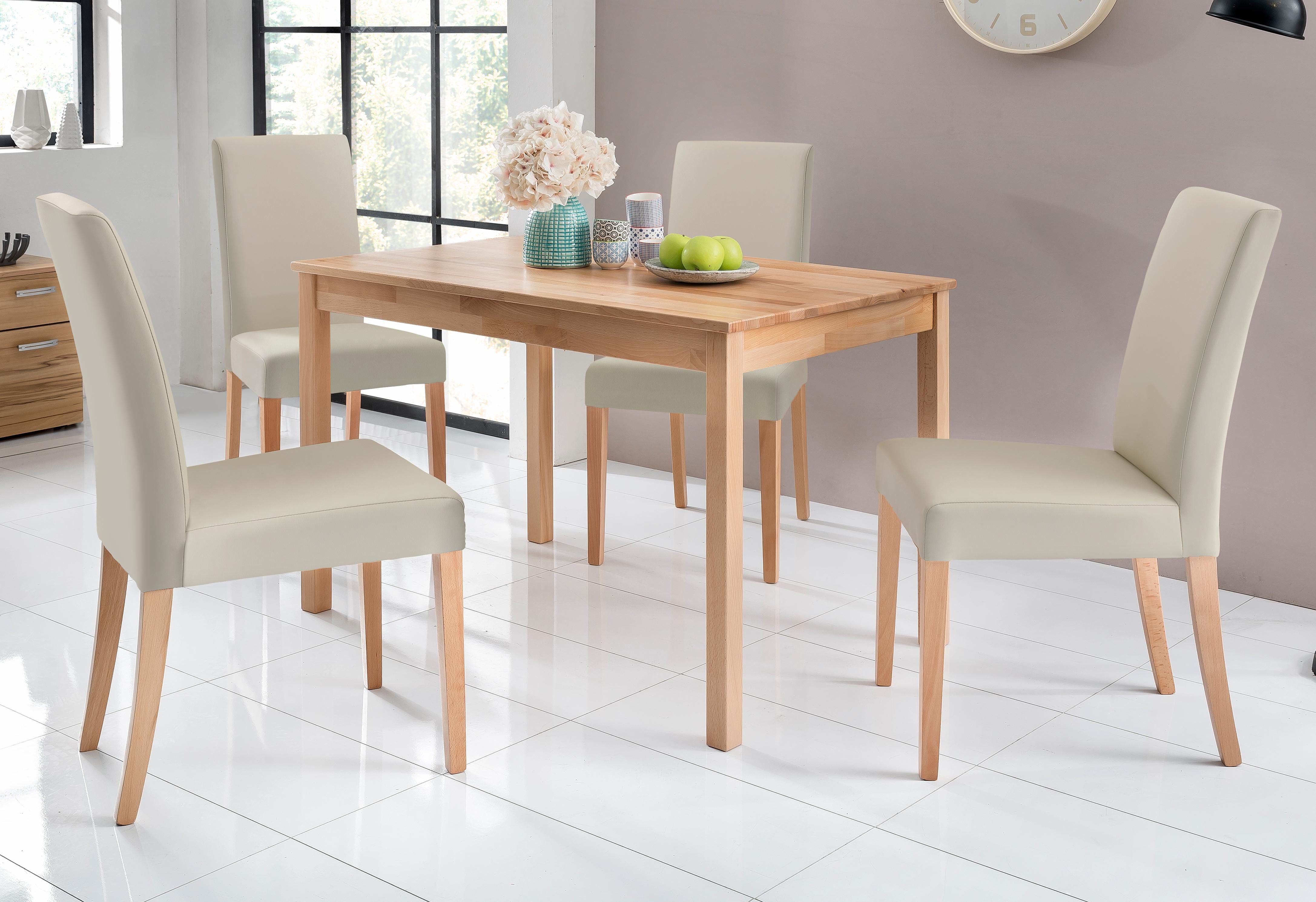 Home affaire Eethoek Lea (set, 5-delig) eethoeken beige