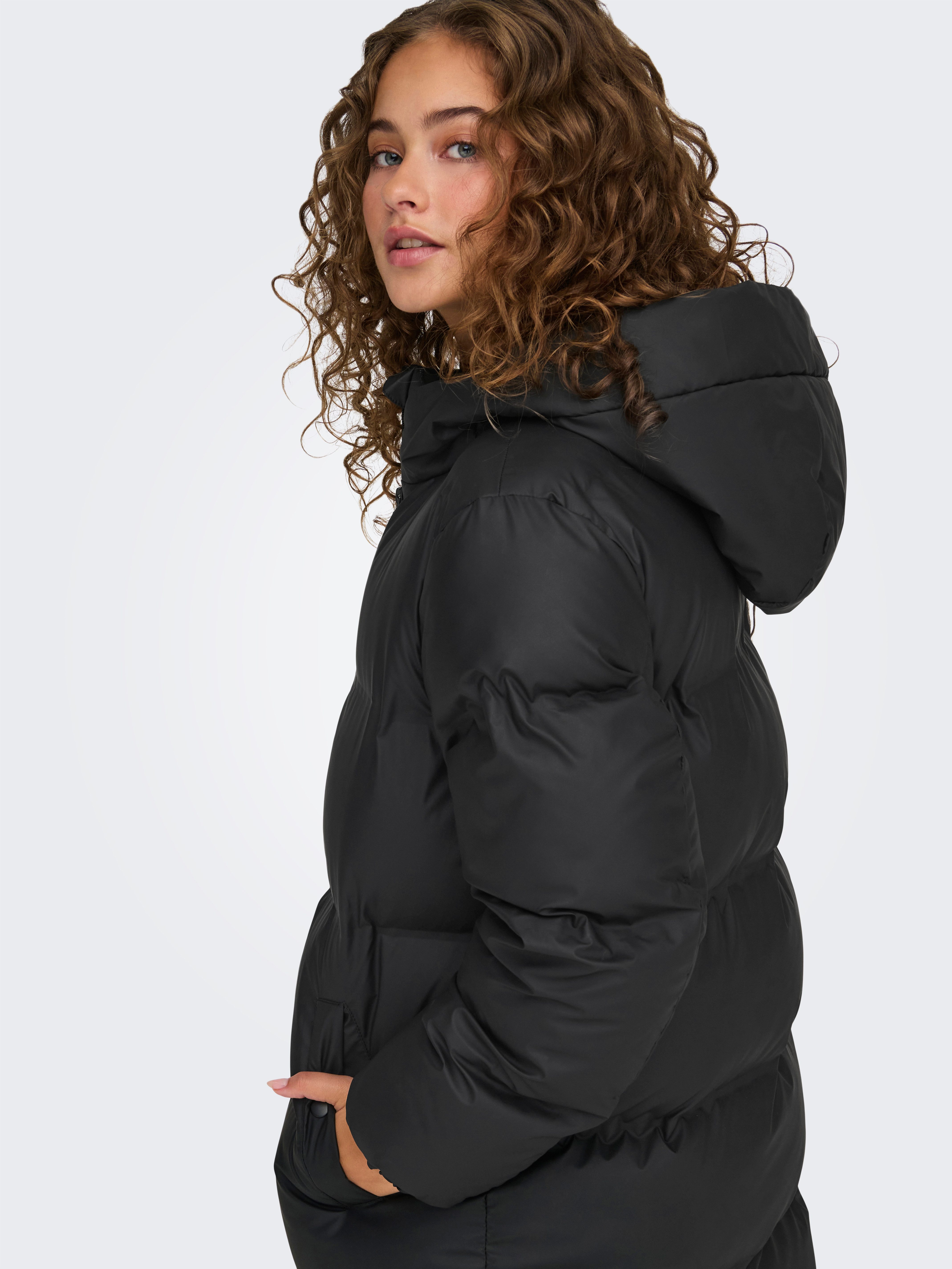 Only Gewatteerde jas ONLLEA RAIN PUFFER COAT CC OTW