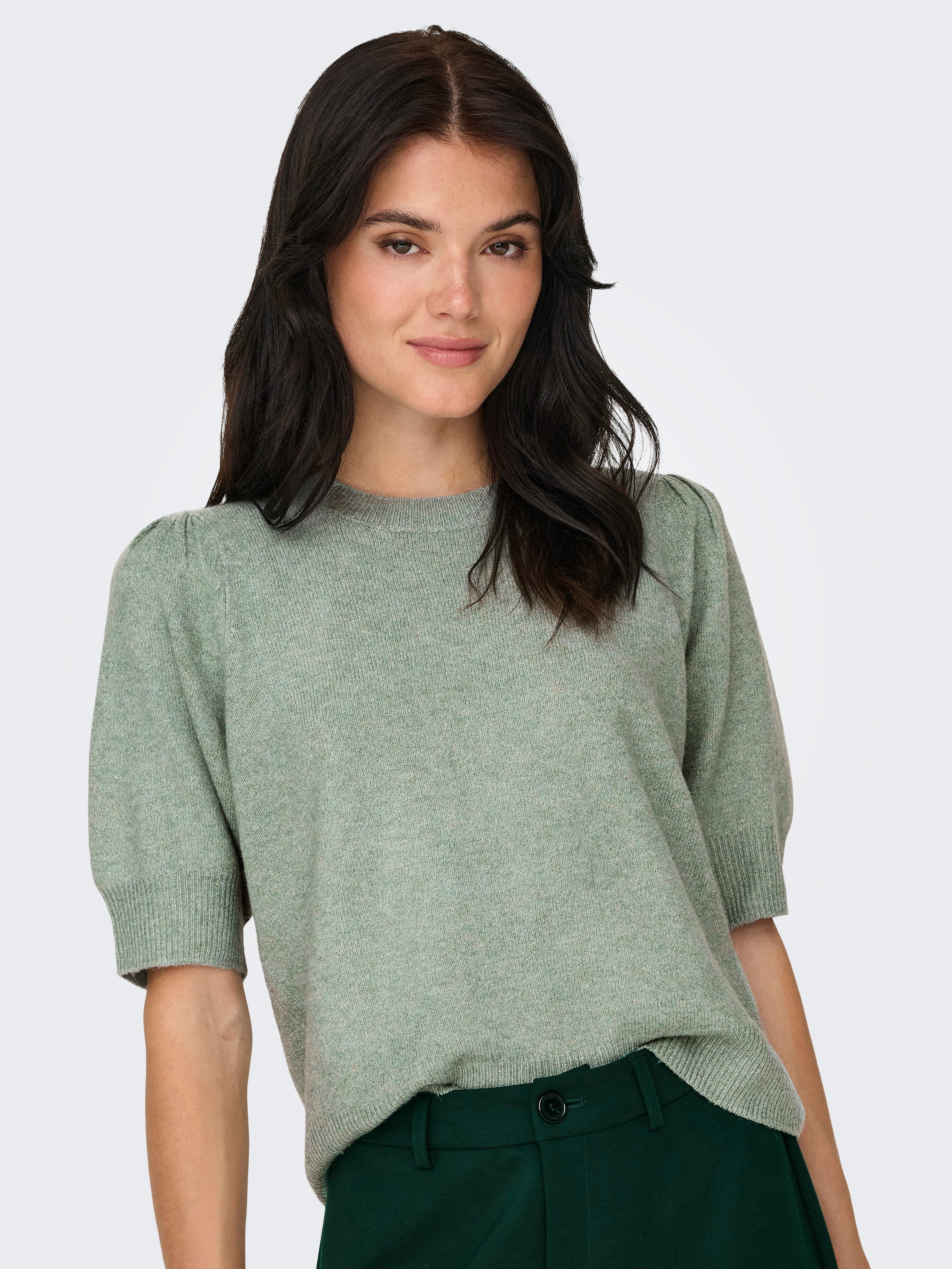 Only Gebreide trui ONLRICA LIFE 2/4 PULLOVER EX KNT