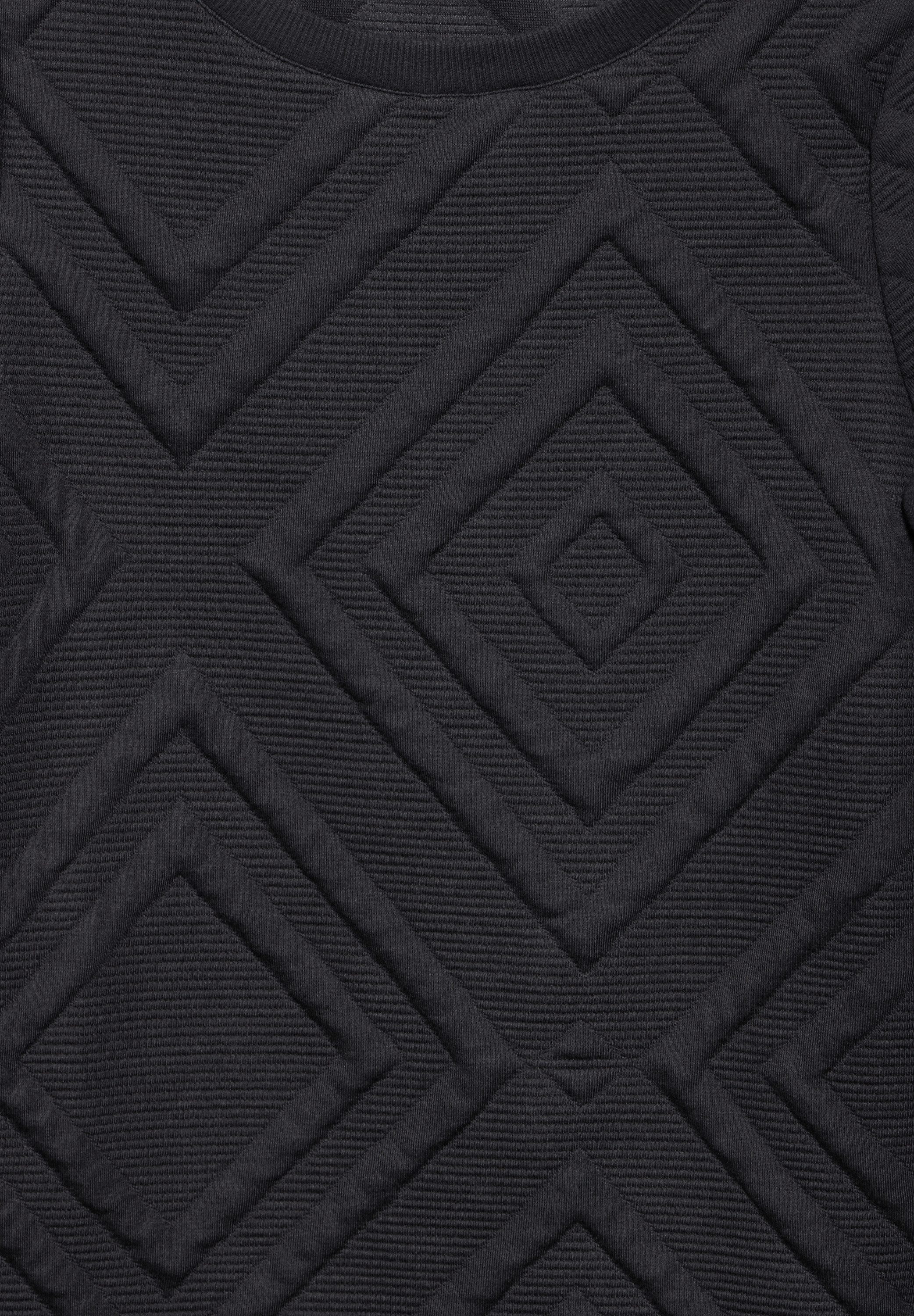 Cecil Sweatshirt met 3d structuurpatroon