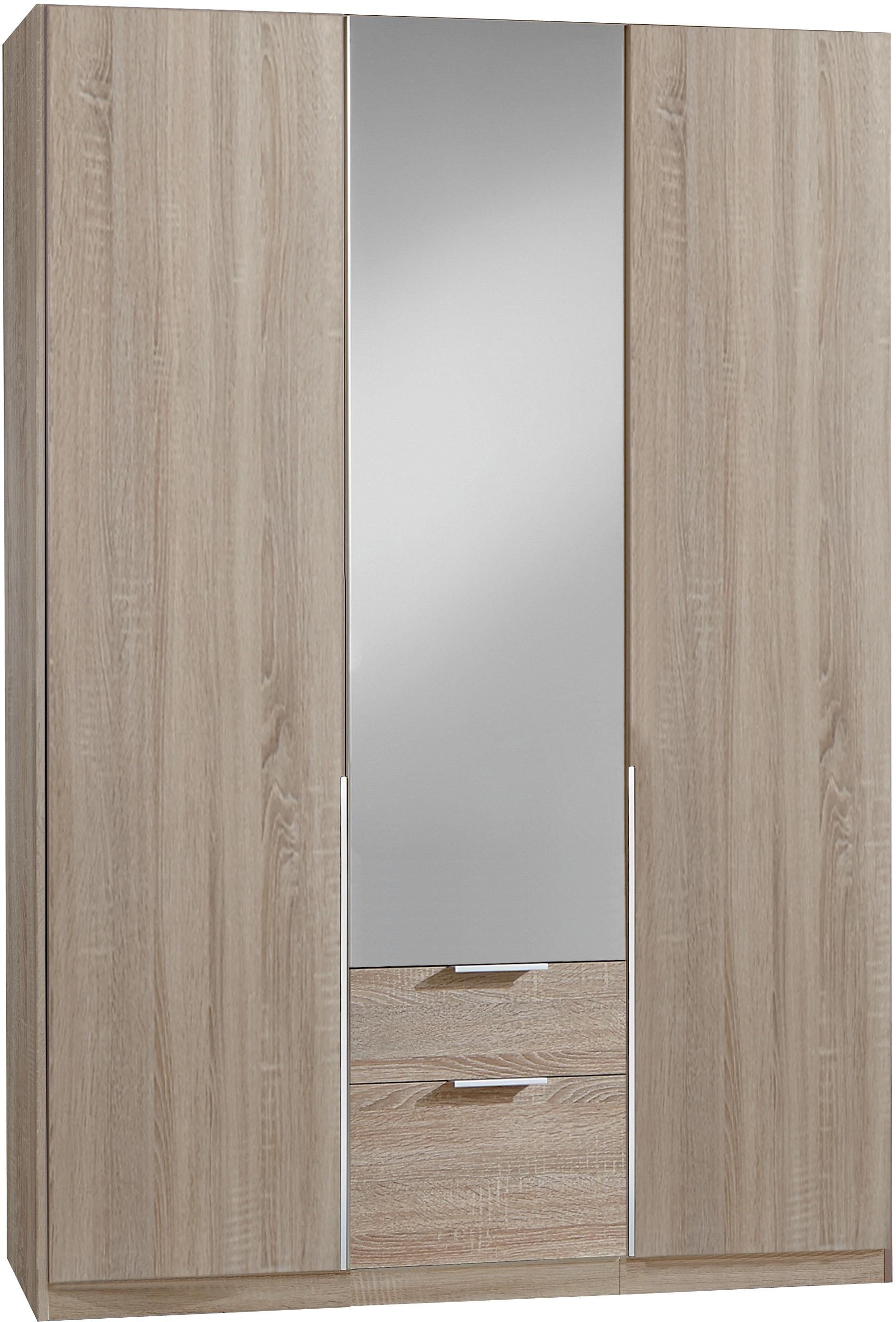 Kledingkasten Wimex garderobekast met spiegeldeuren en laden New York 407170