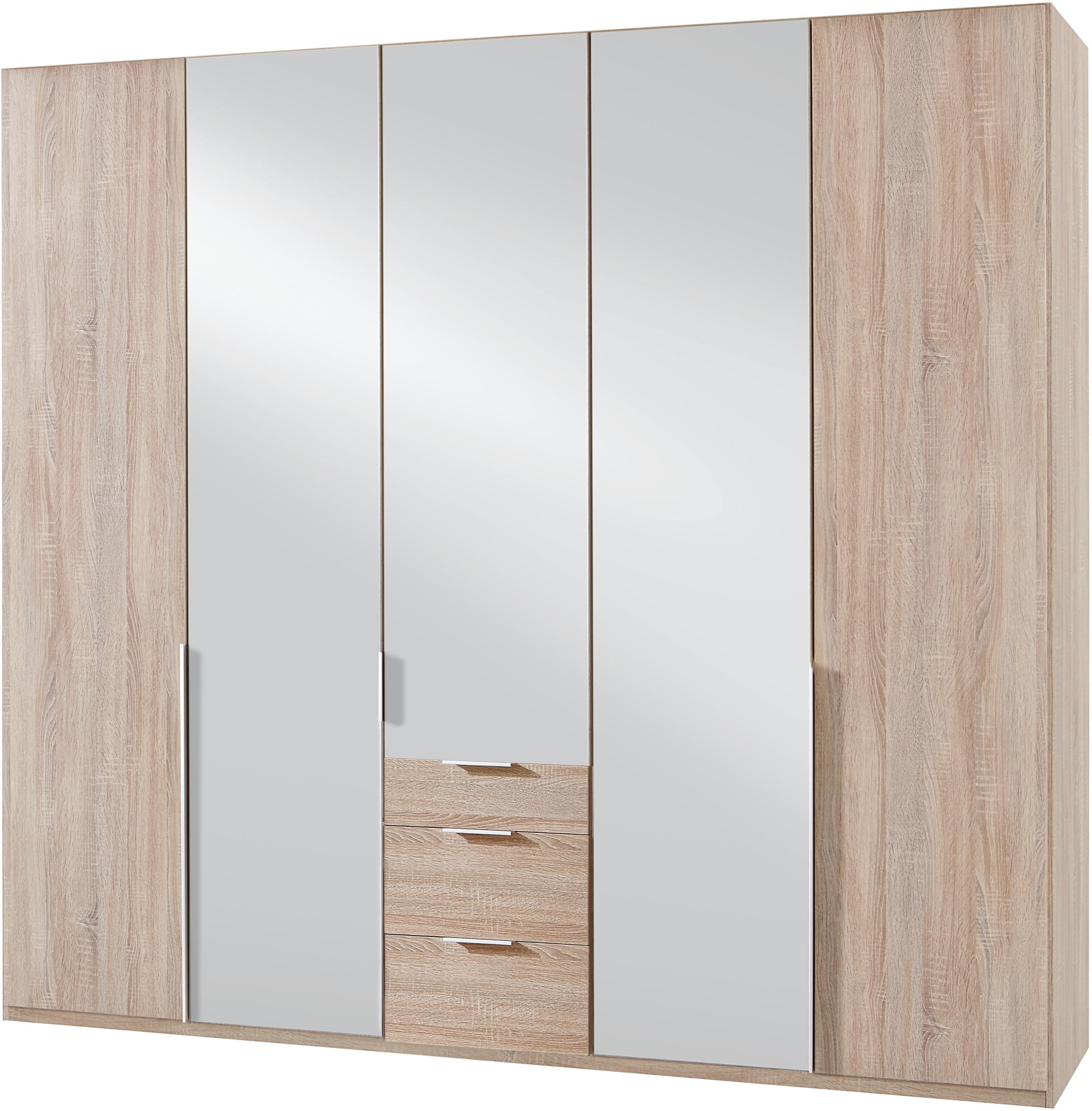 Kledingkasten Wimex garderobekast met spiegeldeuren en laden New York 734165