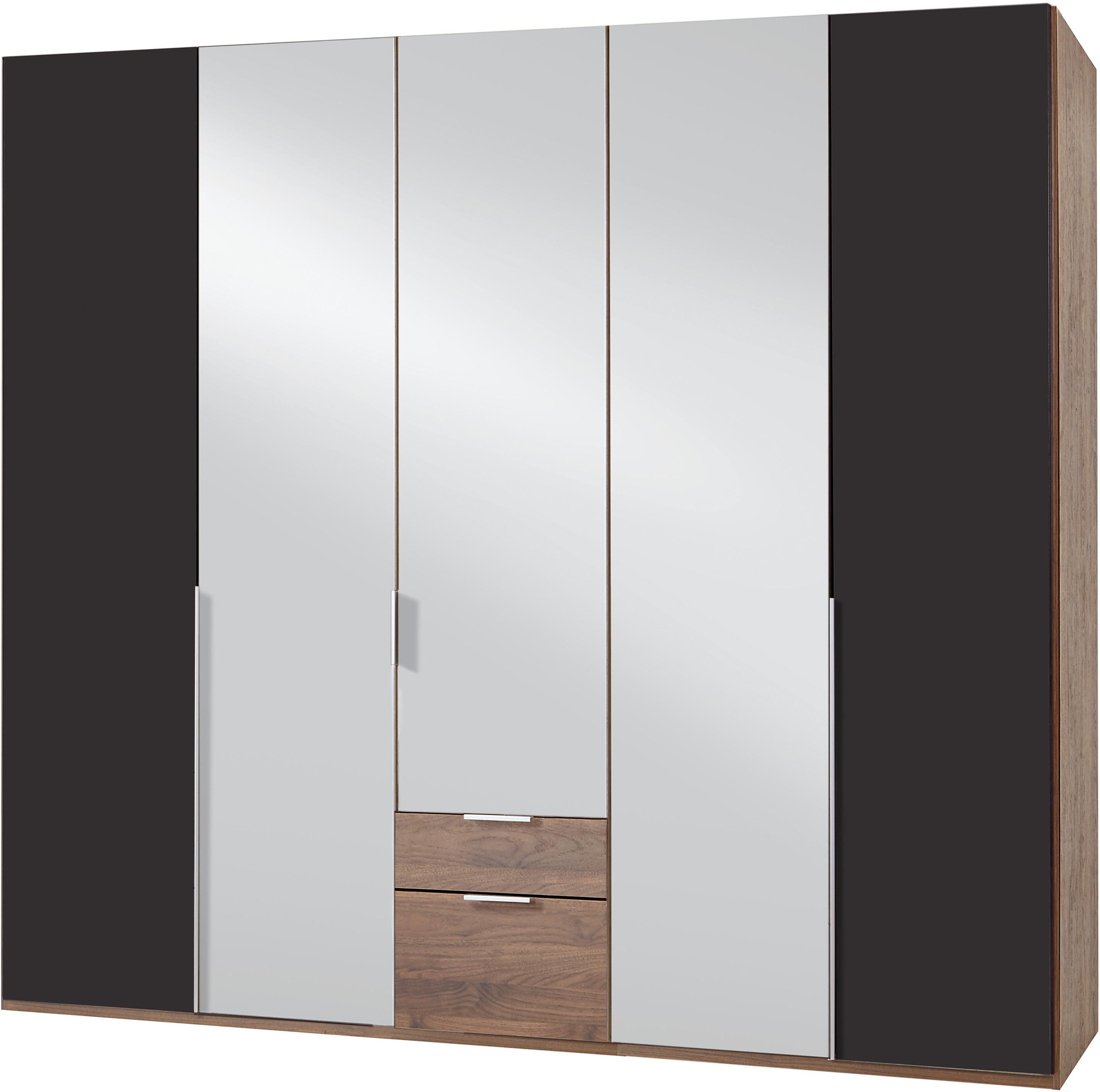 Kledingkasten Wimex garderobekast met spiegeldeuren en laden New York 214033