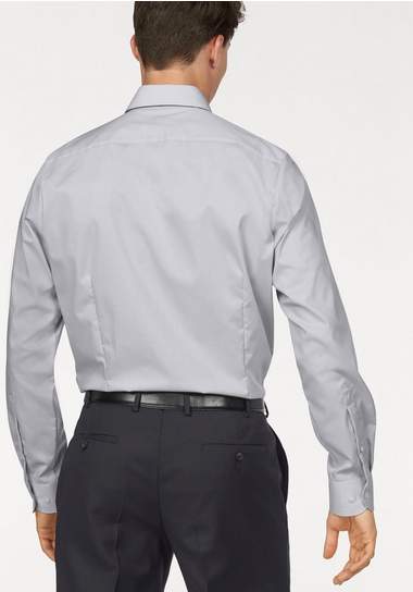 BRUNO BANANI Businessoverhemd met deelnaden achter BRUNO BANANI Businessoverhemd met deelnaden achter