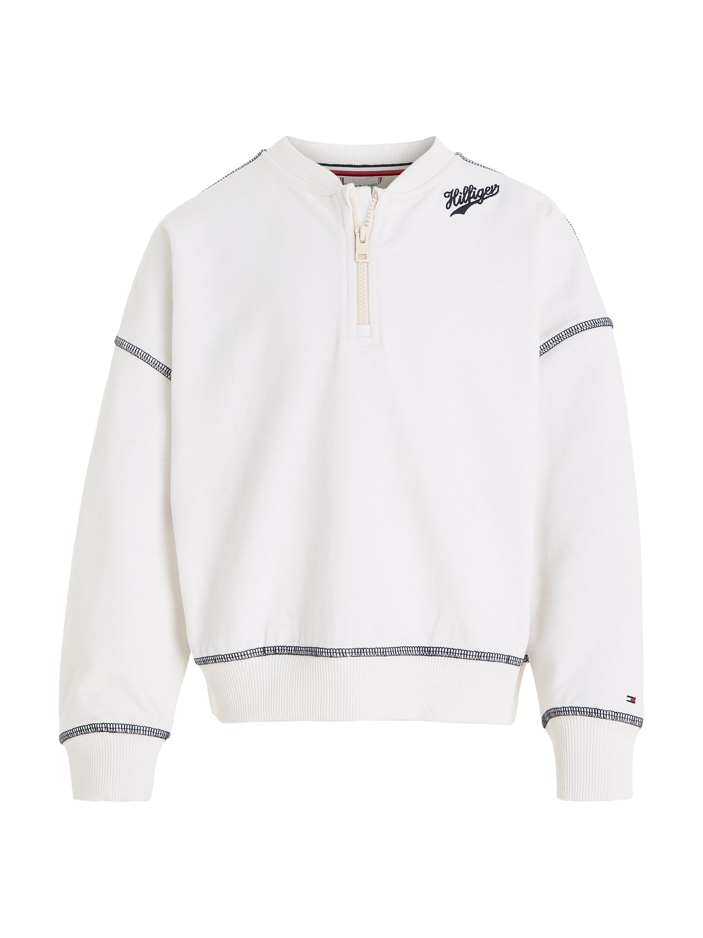 Tommy Hilfiger Sweatshirt HILFIGER SCRIPT 85 SWEATSHIRT met groot logo op de achterkant
