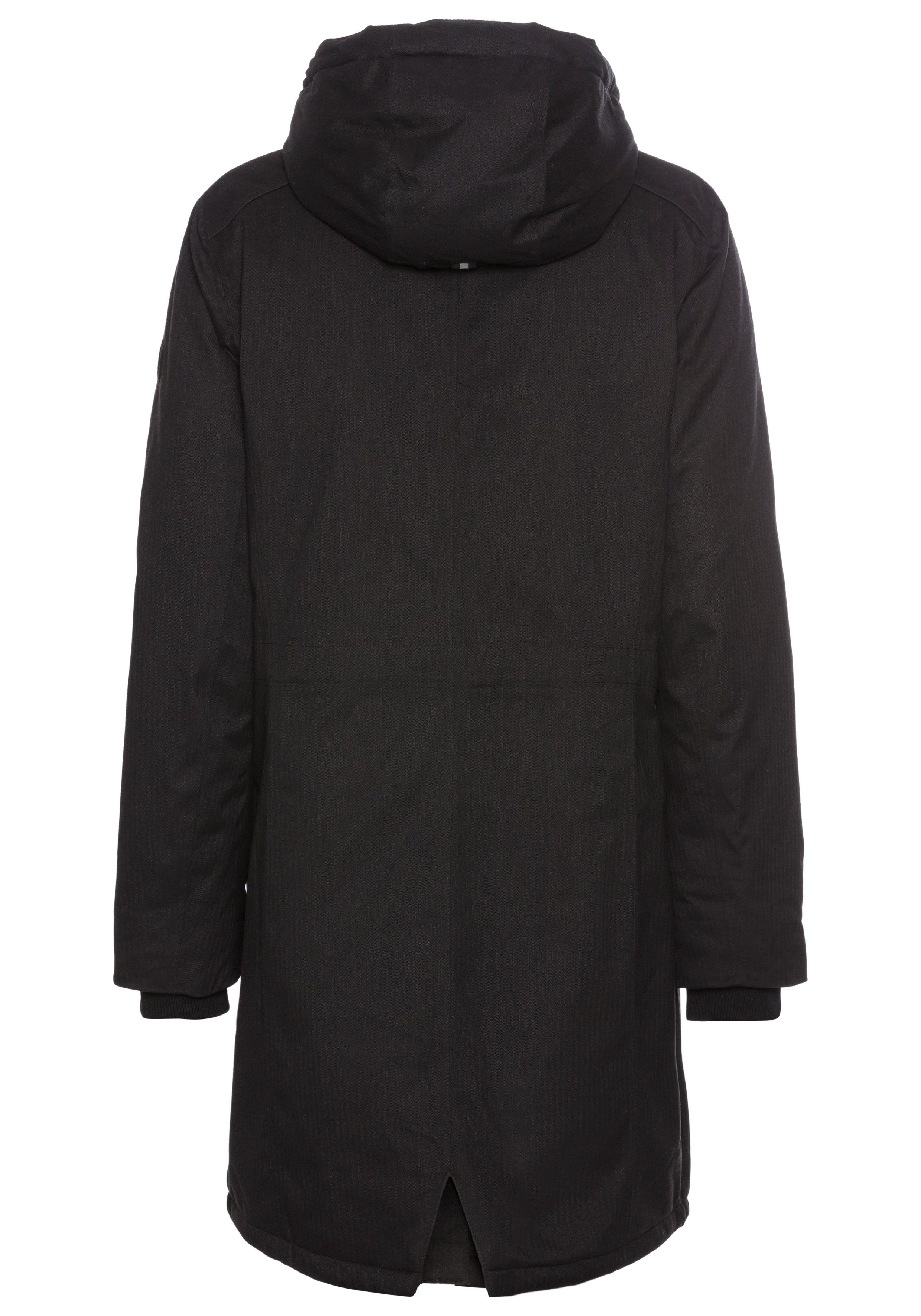 Polarino Outdoorjack ademend materiaal, waterdicht, winddicht, met capuchon