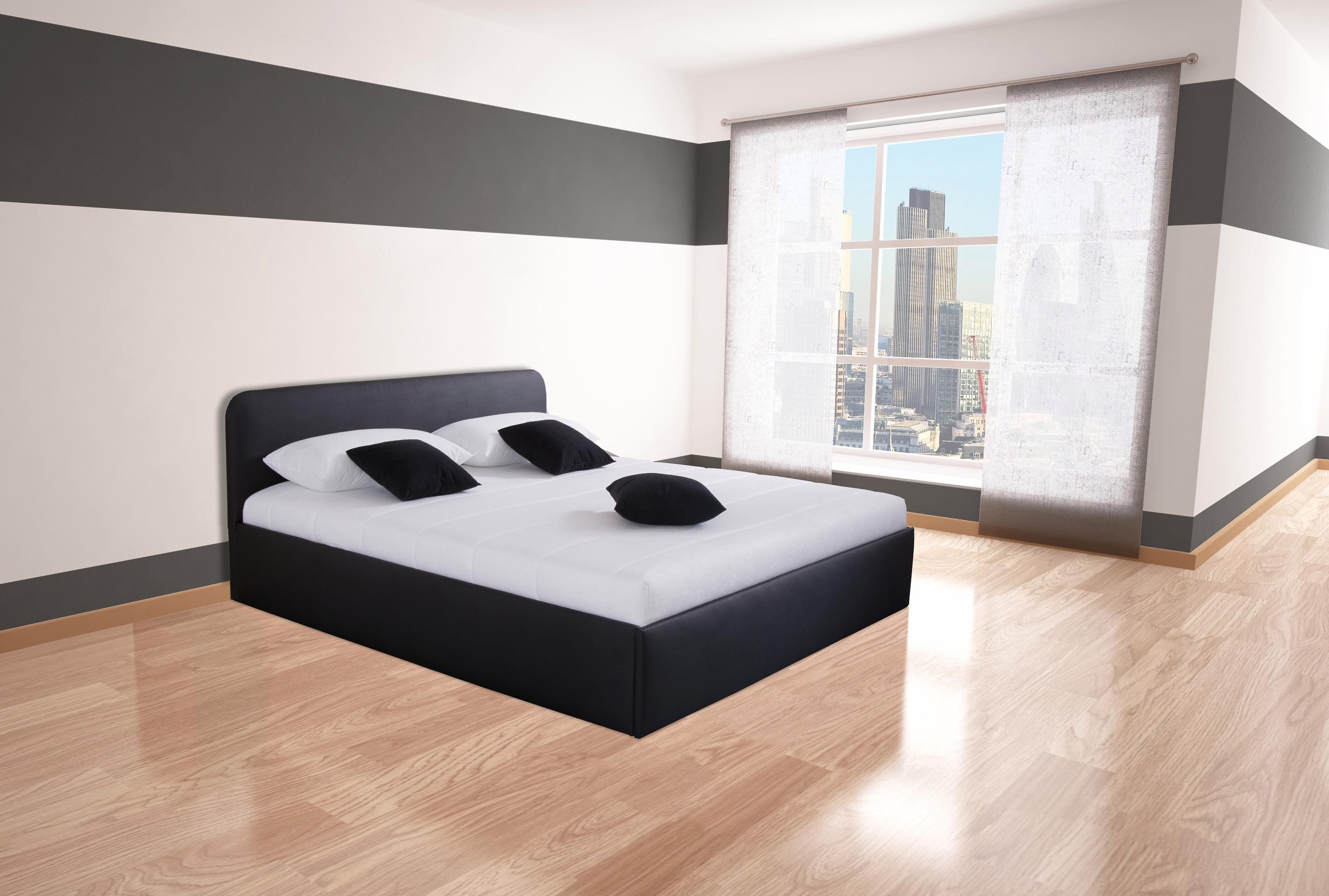 Westfalia Polsterbetten Gestoffeerd bed met bedkist bij uitvoering met matras